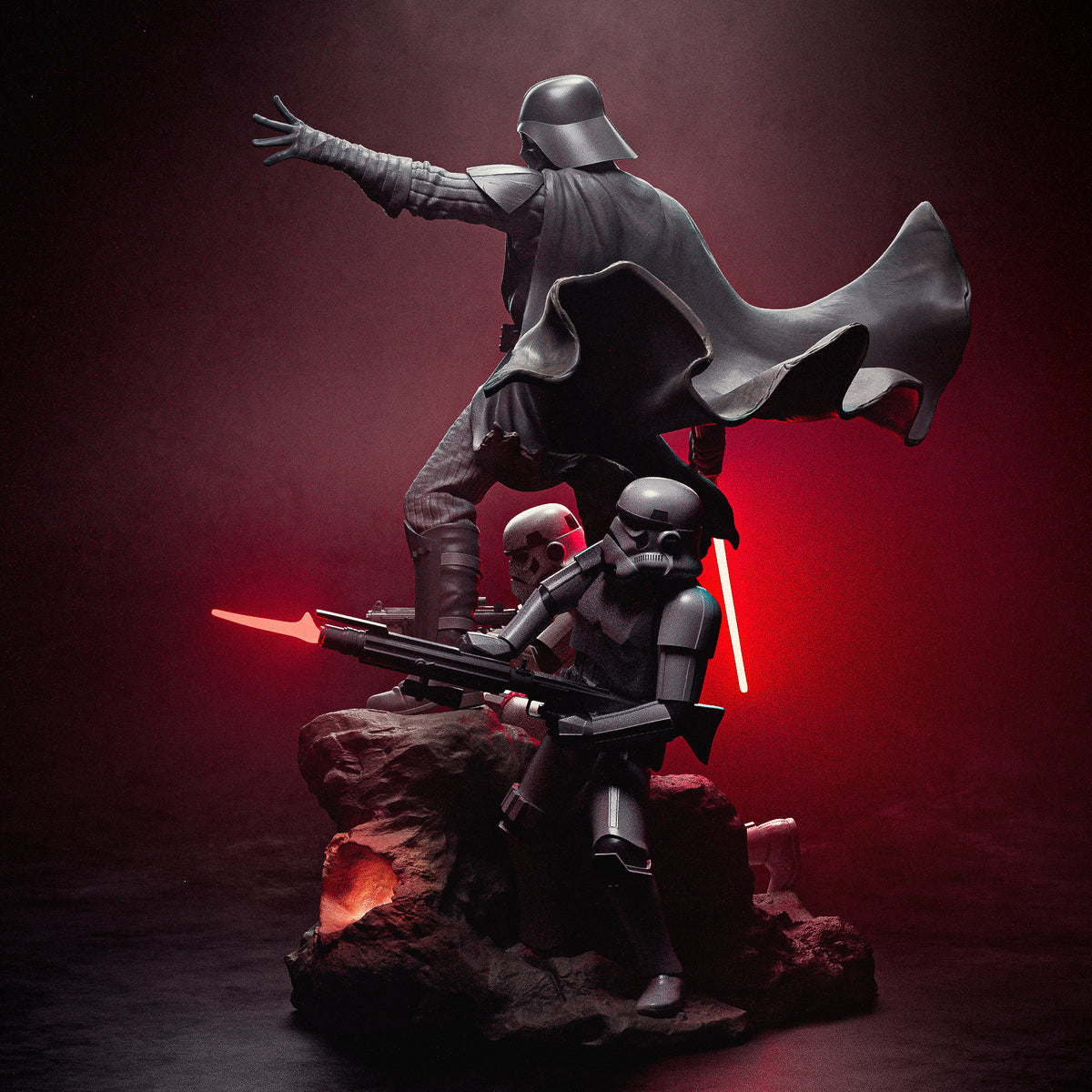 Darth Vader Diorama Style Star Wars Unpainted Resin Garage Kit (1/4-1/12)
