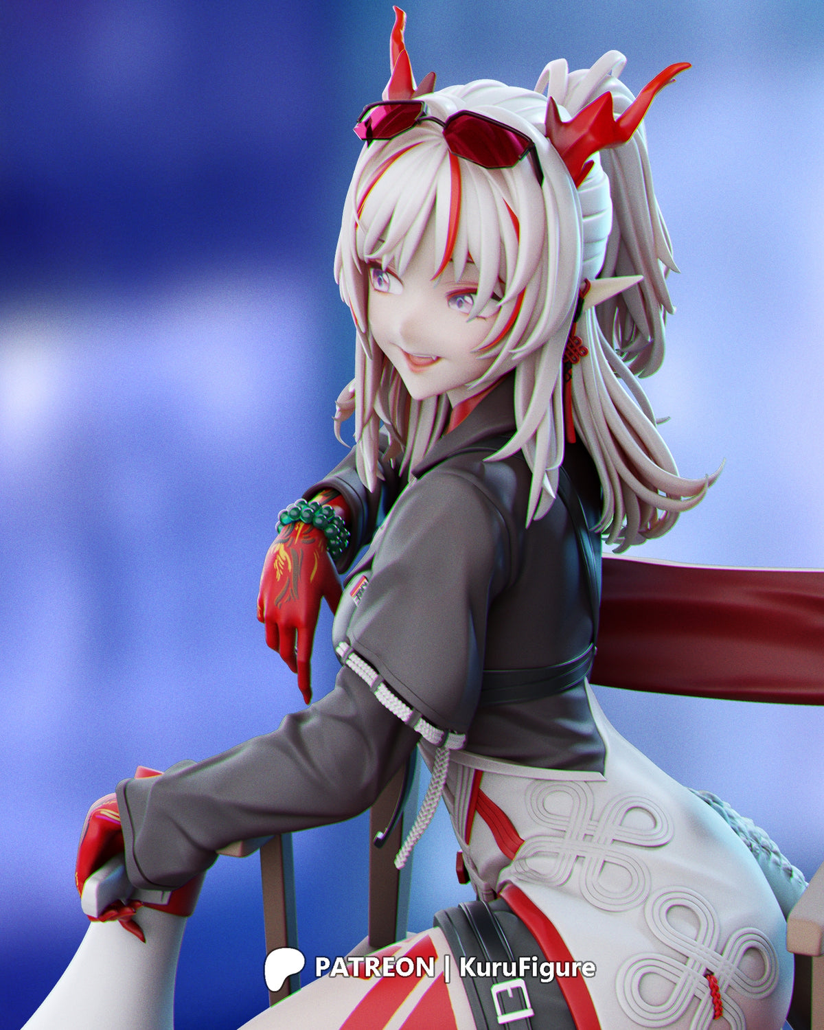 Nian Style Arknights Unpainted Resin Garage Kit (1/6-1/12)
