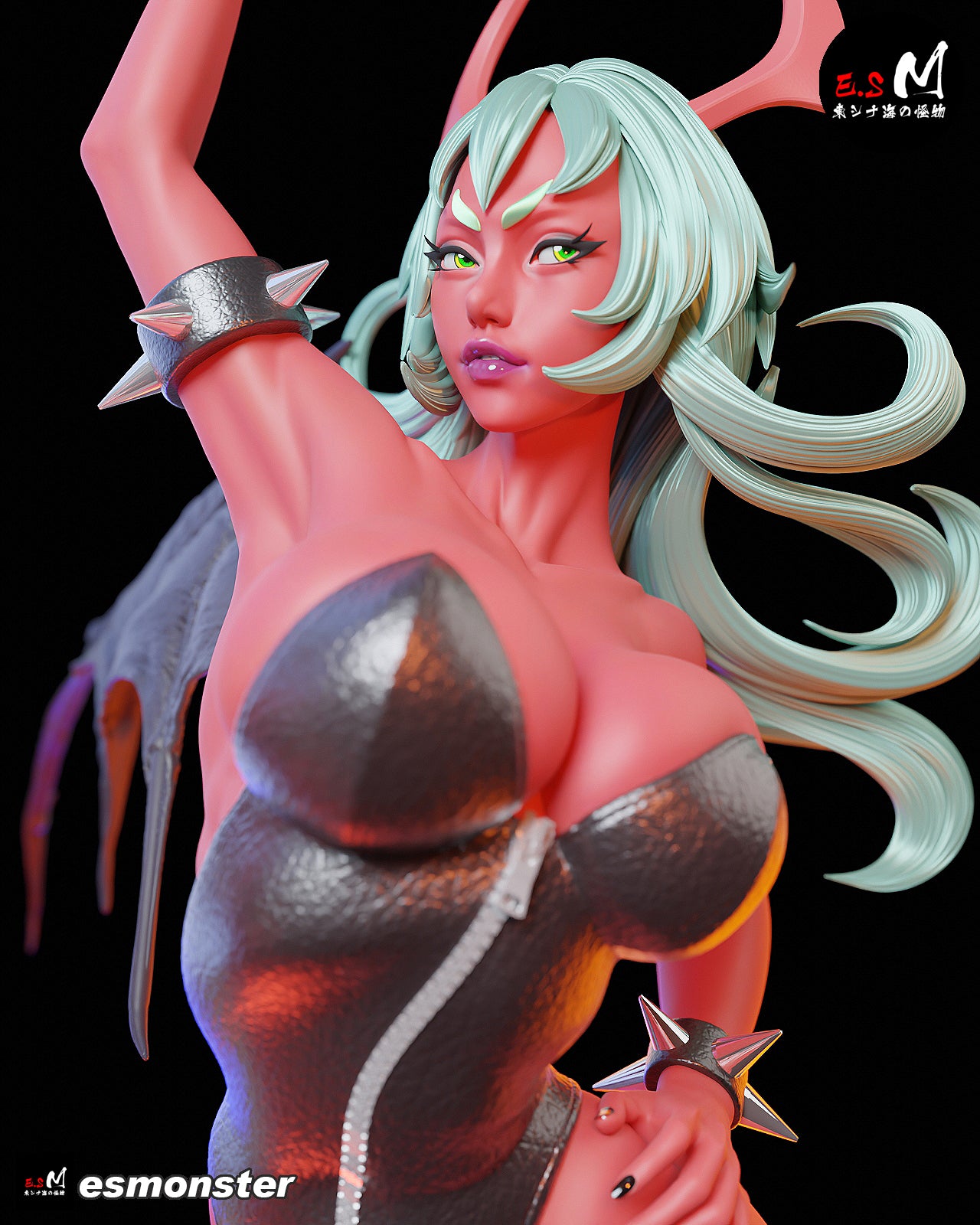 Scanty & Kneesocks Style Panty & Stocking Unpainted Resin Garage Kit (1/6-1/12)