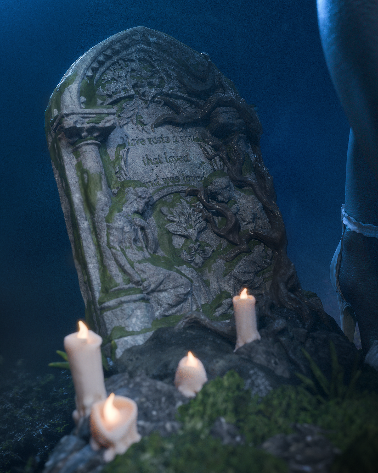 Corpse Bride Style Gothic Bride Resin Kit – Unpainted 3D Printed Model Kit