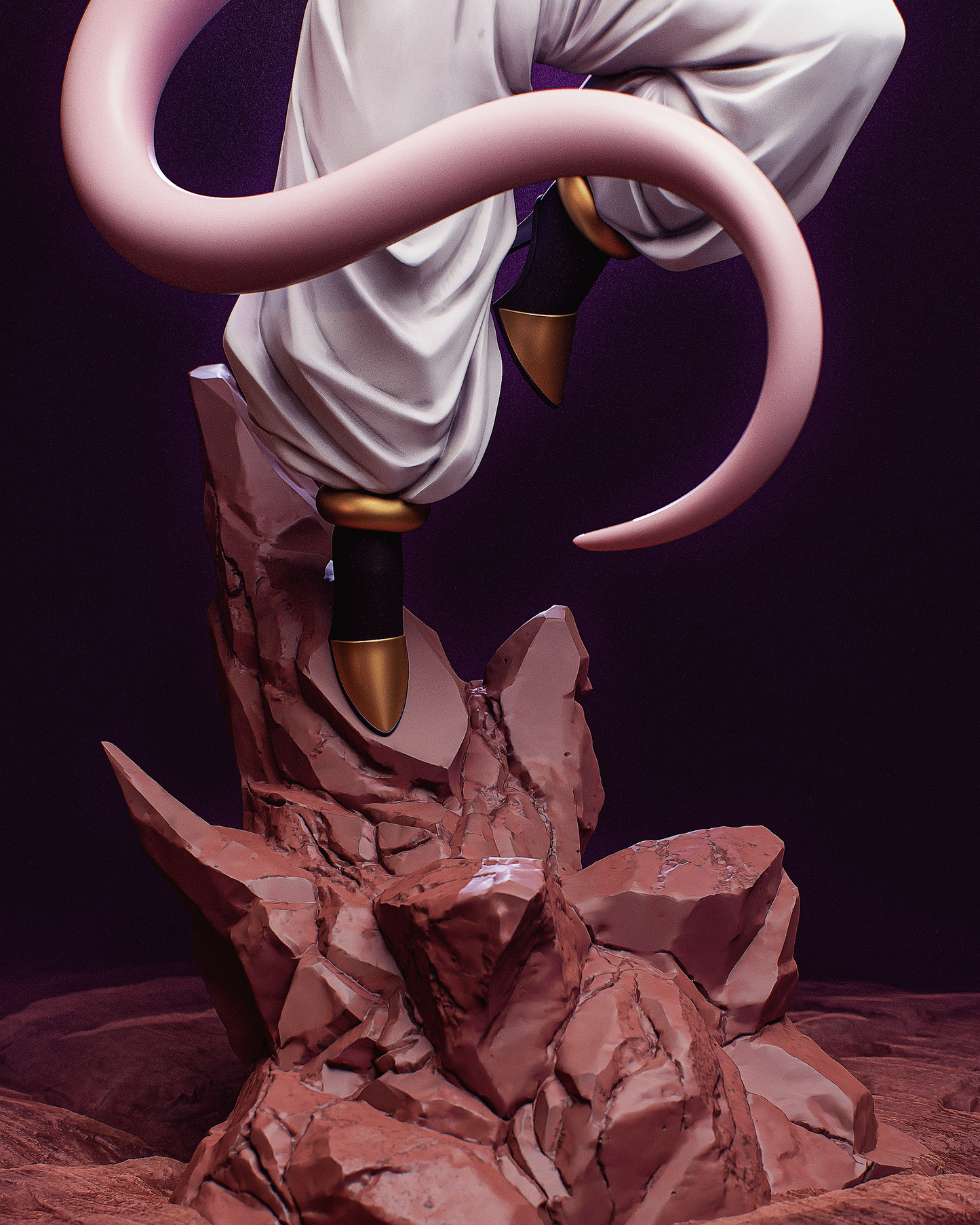 Android 21 Style Dragon Ball Anime Unpainted Resin Garage Kit (1/6-1/12)