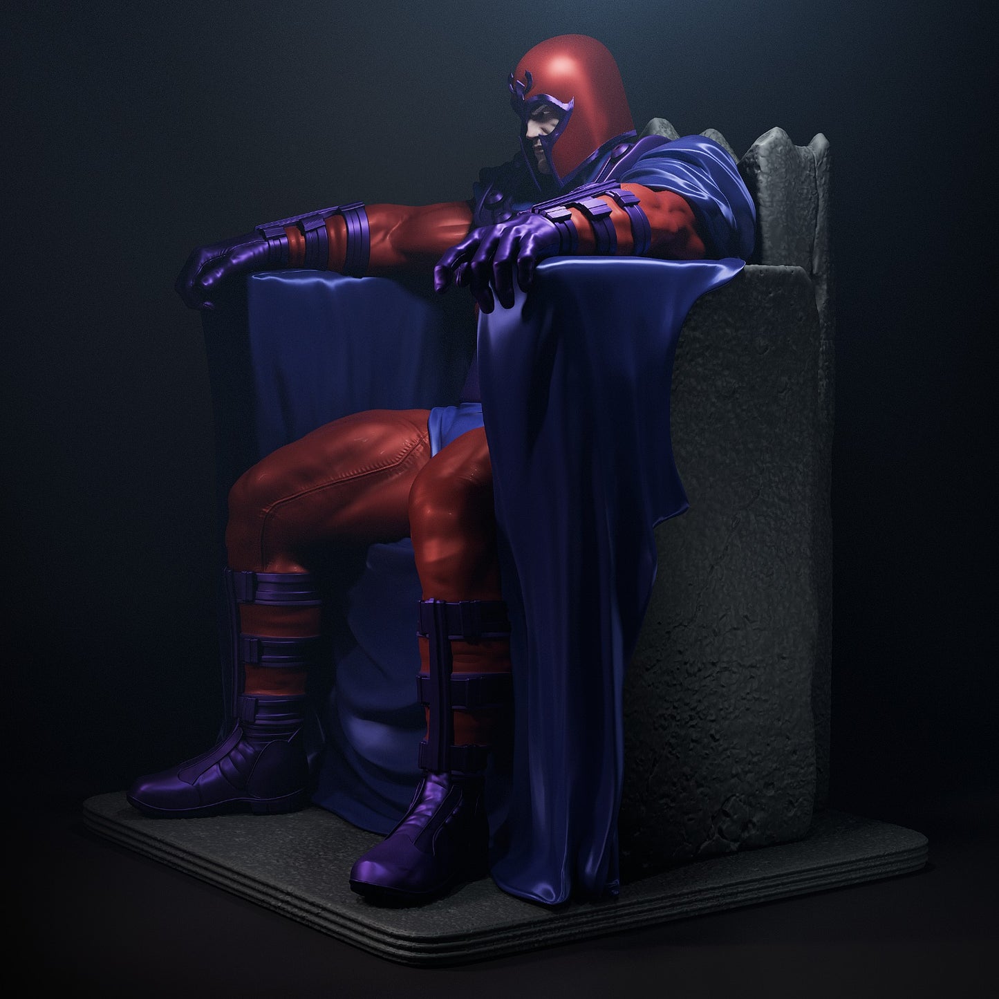 Magnito style Master of Magnetism resin kit – Unpainted 3D Printed Model kit