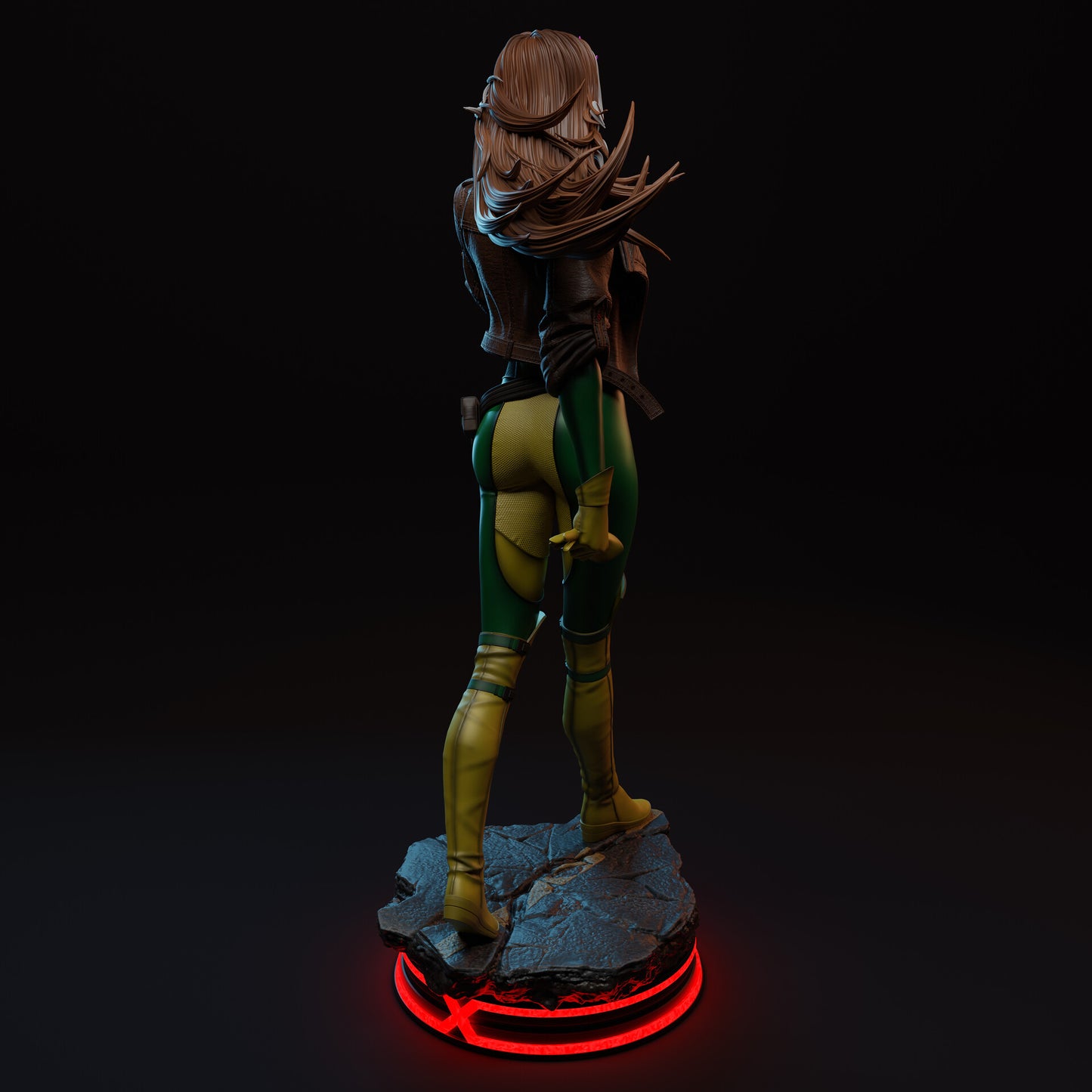 Rogue style Southern Powerhouse Girl resin kit – Unpainted 3D Printed Model kit