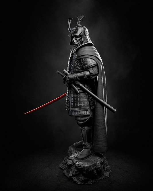 Samurai Darth Vader Style Star Wars Unpainted Resin Garage Kit (1/6-1/12)
