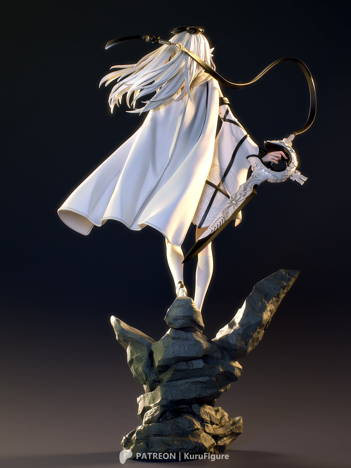 Zero Style Drakengard 3 Unpainted Resin Garage Kit (1/6-1/12)