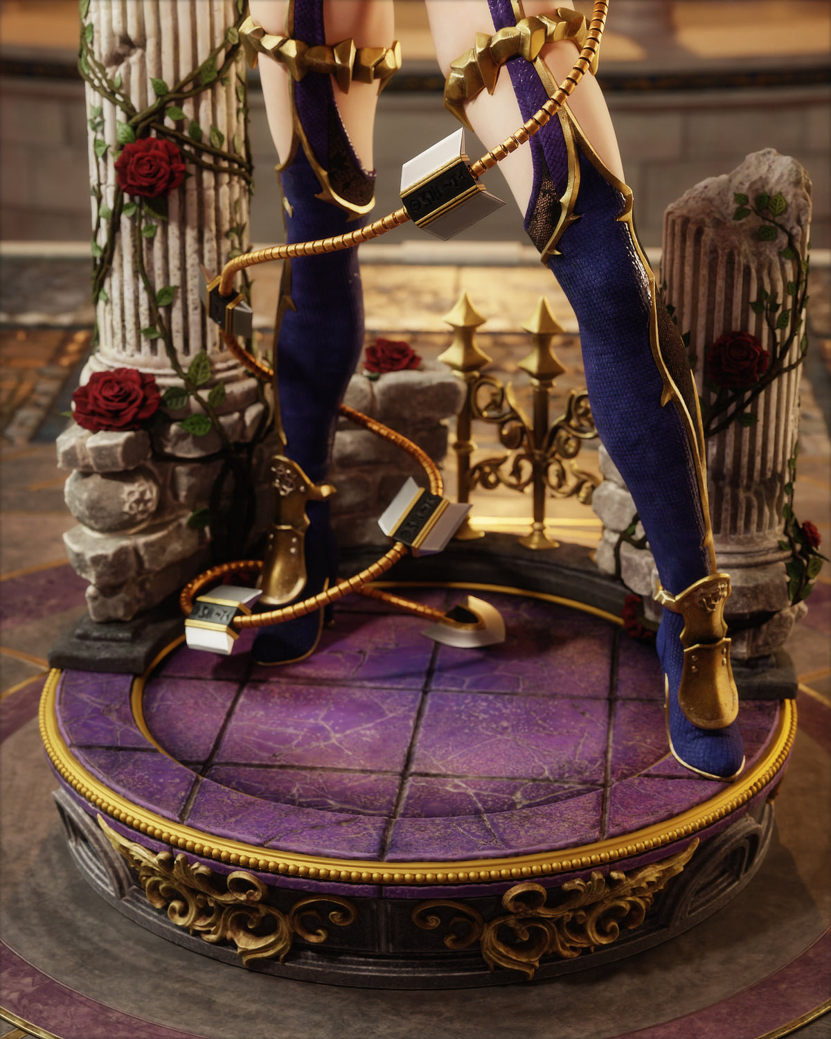 Ivy Valentine Style Soulcalibur Unpainted Resin Garage Model Kit (1/6-1/12)