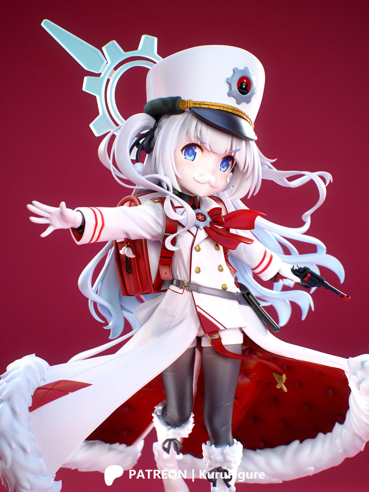 Renkawa Cherino Style Blue Archive Unpainted Resin Kit (1/6-1/12)