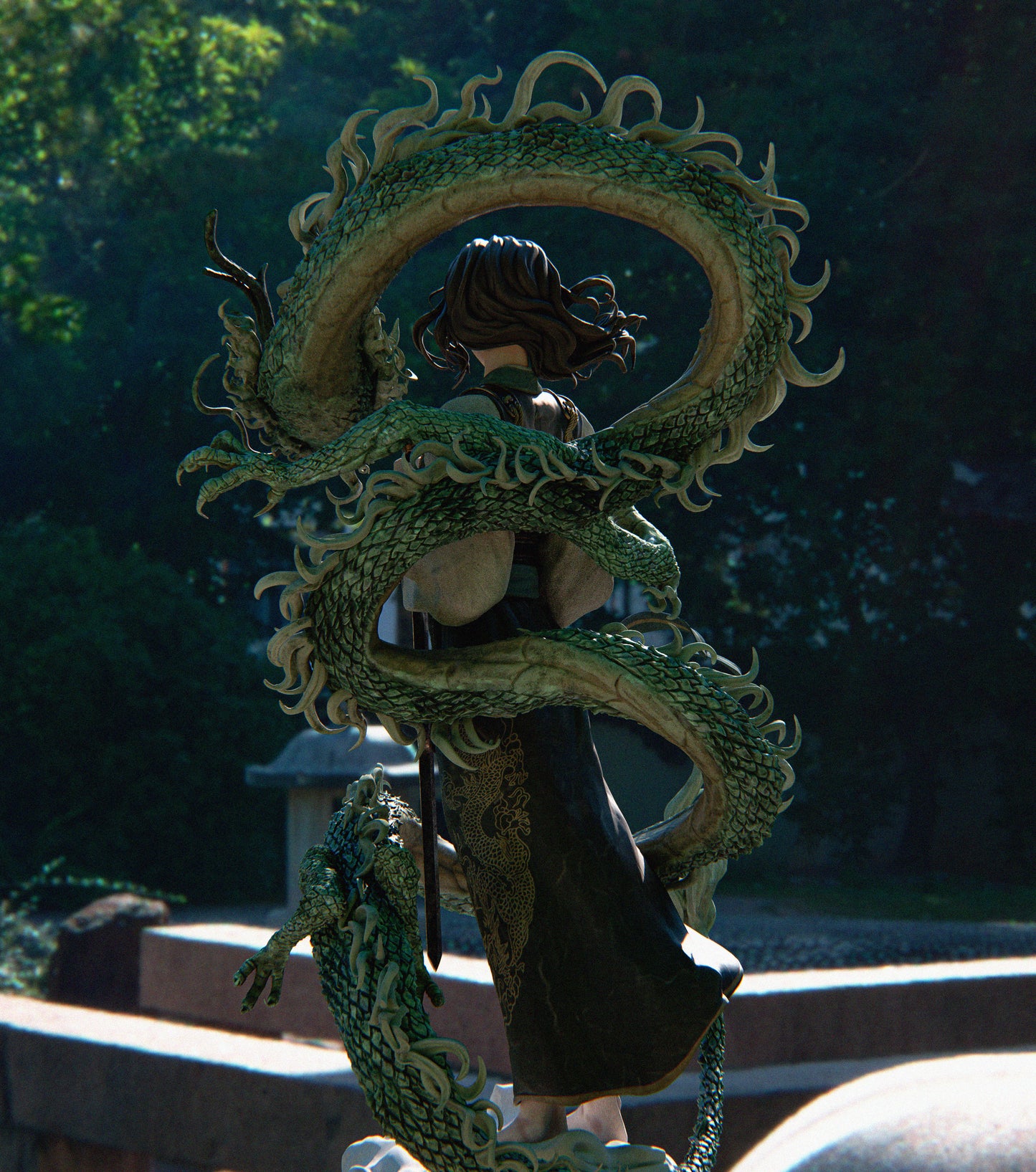 Royal Mulan resin kit – Unpainted 3D Printed Model kit