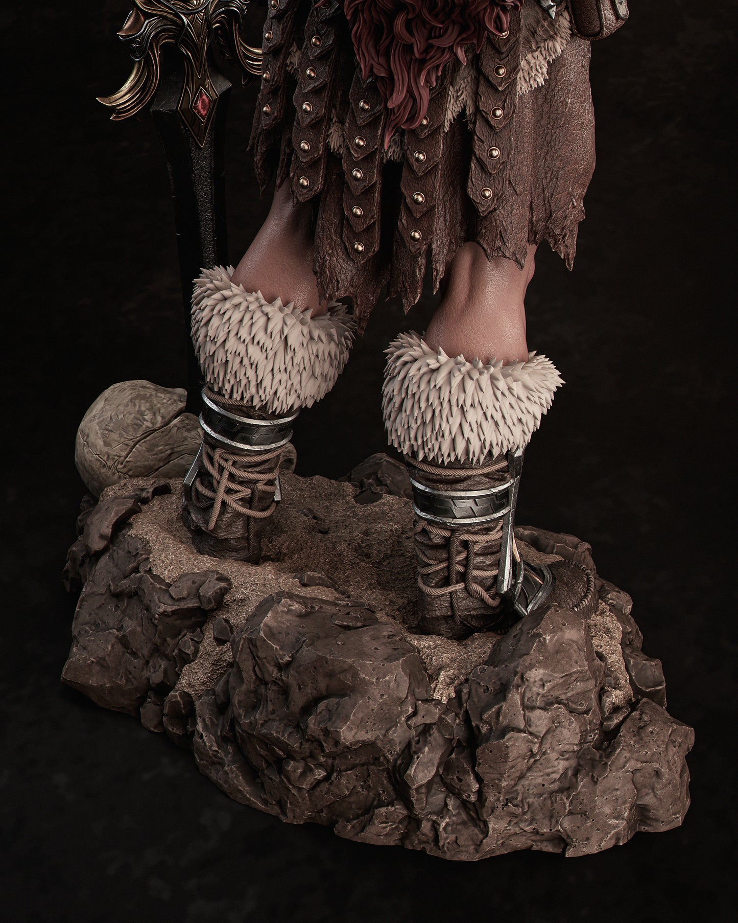 He-Man Style Barbaric Champion Resin Kit – Unpainted 3D Printed Model Kit