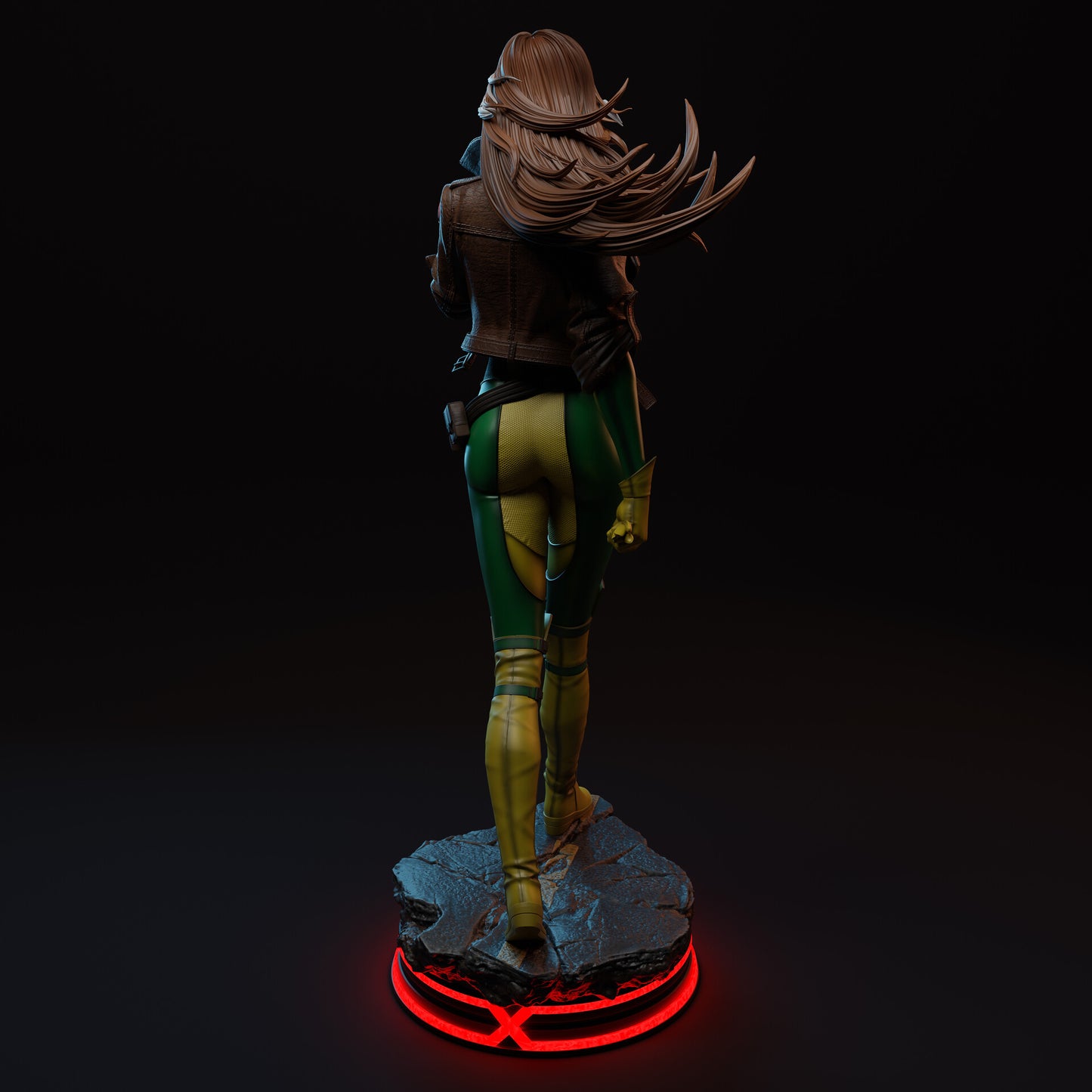 Rogue style Southern Powerhouse Girl resin kit – Unpainted 3D Printed Model kit