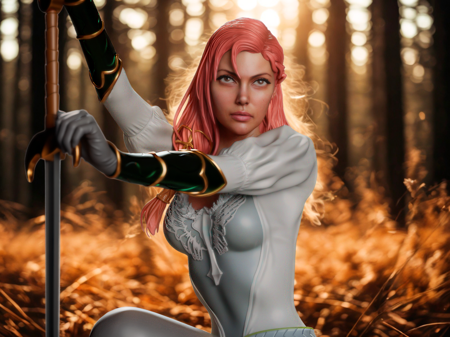 Hera resin kit – Unpainted 3D Printed Model kit
