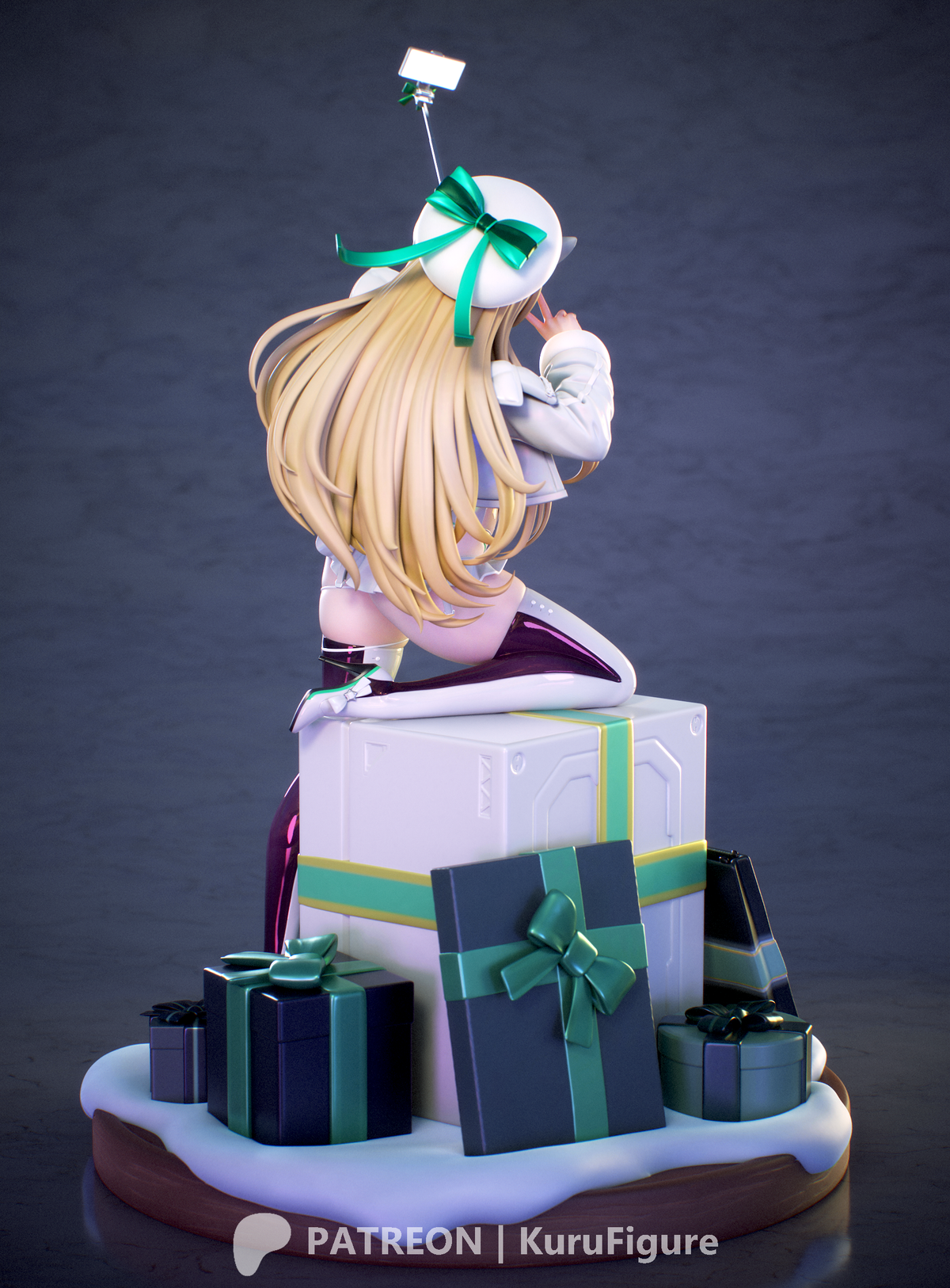 Winter Rupee Style NIKKE Unpainted Resin Garage Kit (1/6-1/12)