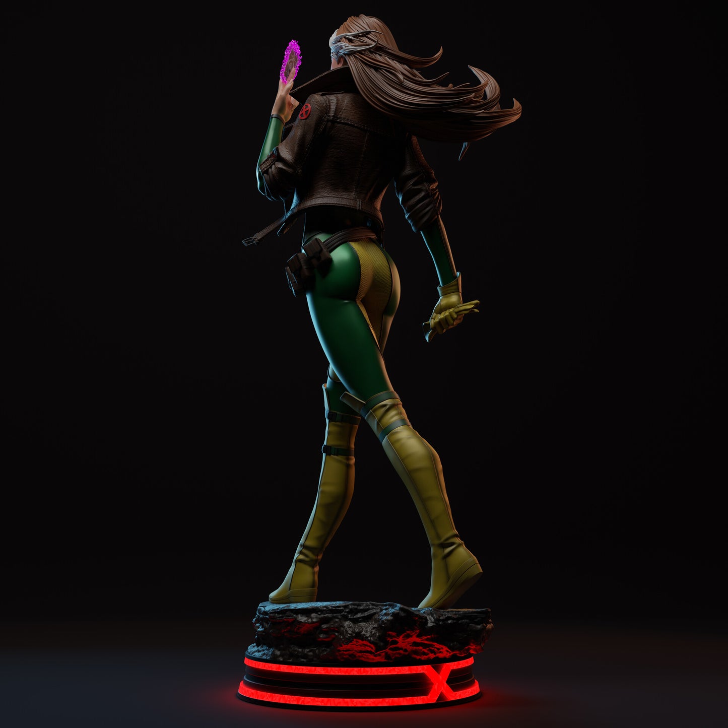 Rogue style Southern Powerhouse Girl resin kit – Unpainted 3D Printed Model kit