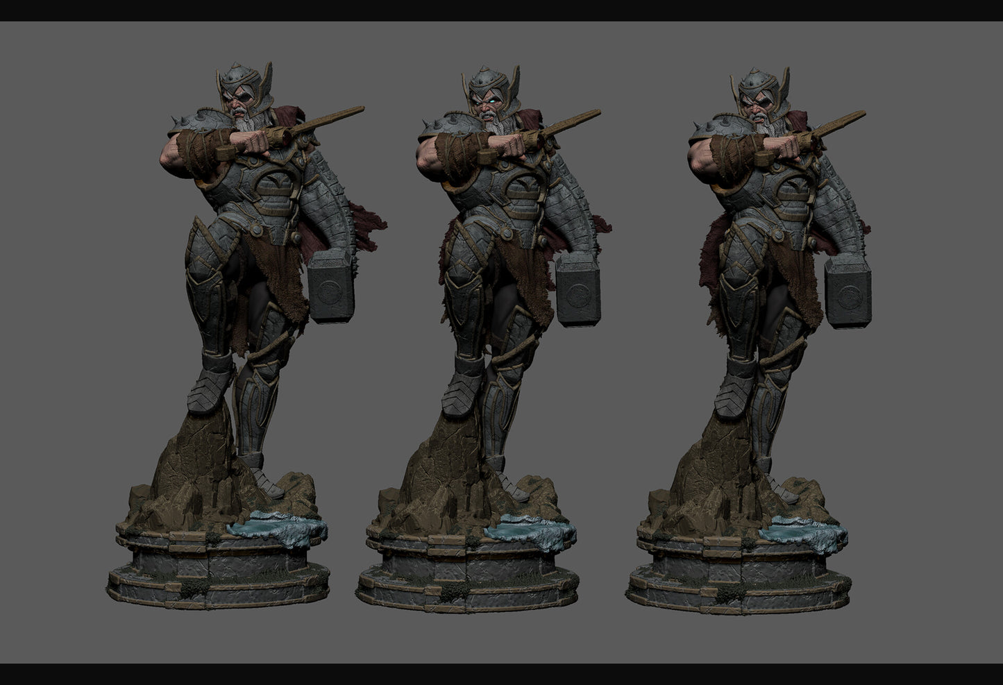 King Thor style Thunder King resin kit – Unpainted 3D Printed Model kit