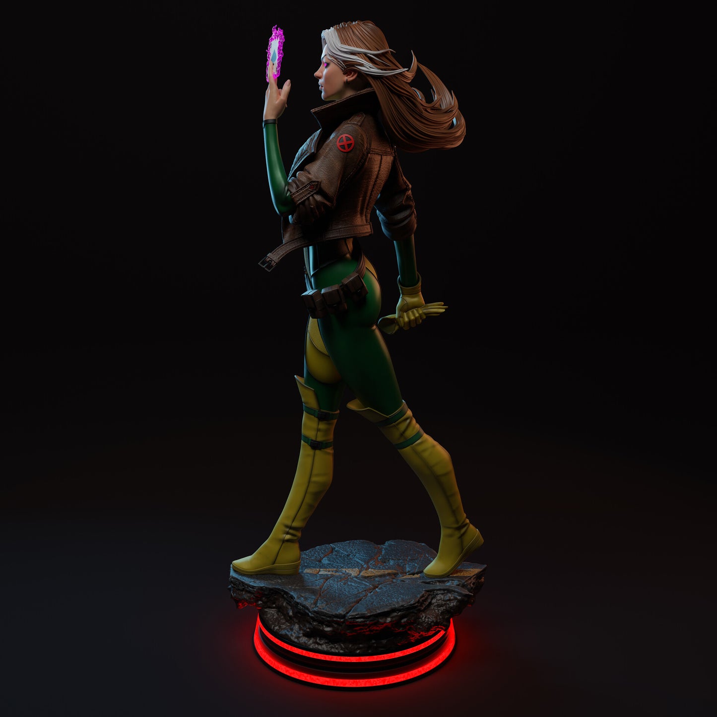 Rogue style Southern Powerhouse Girl resin kit – Unpainted 3D Printed Model kit