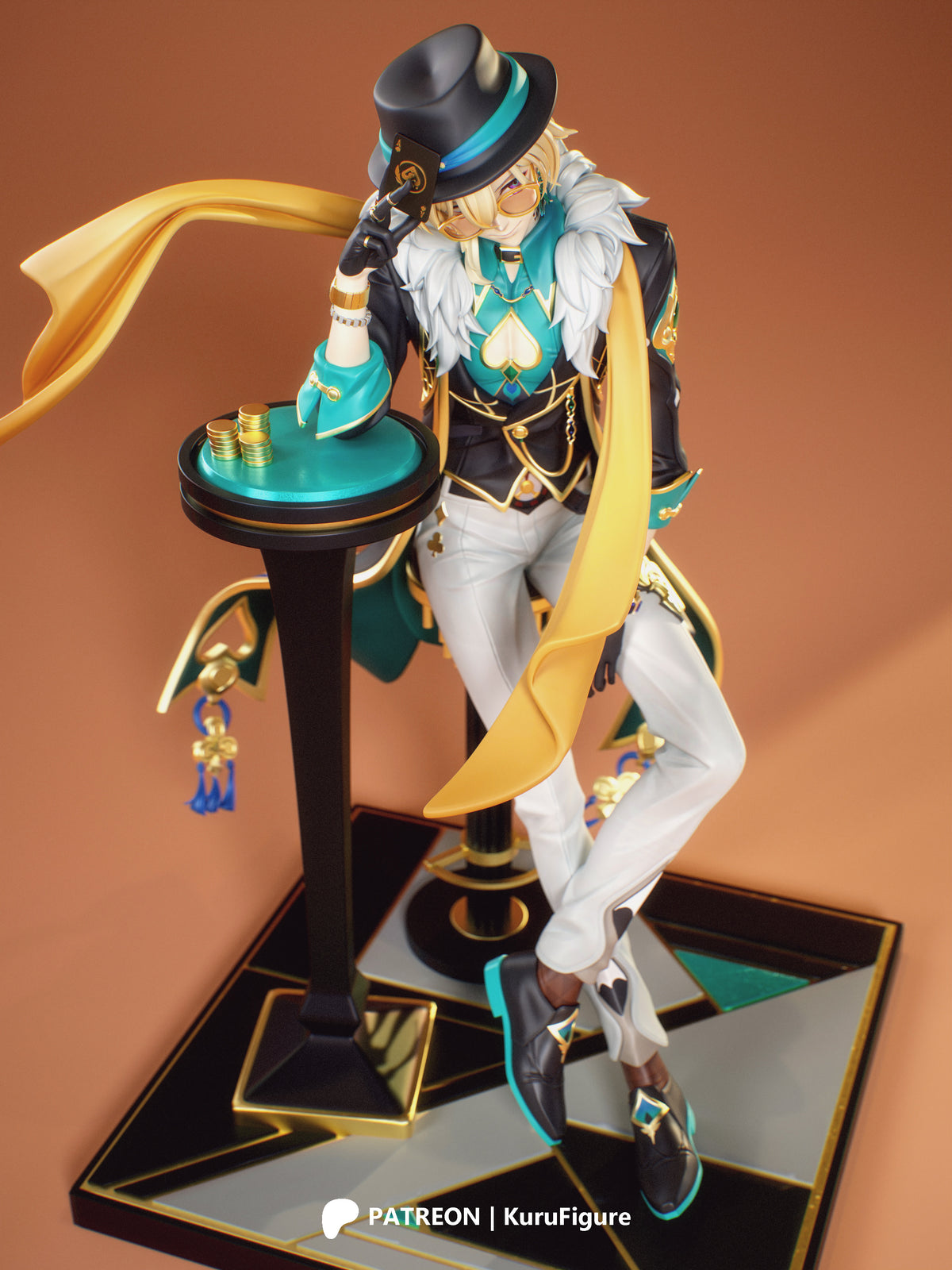 Aventurine Style Honkai Star Rail Unpainted Resin Kit (1/6-1/12)
