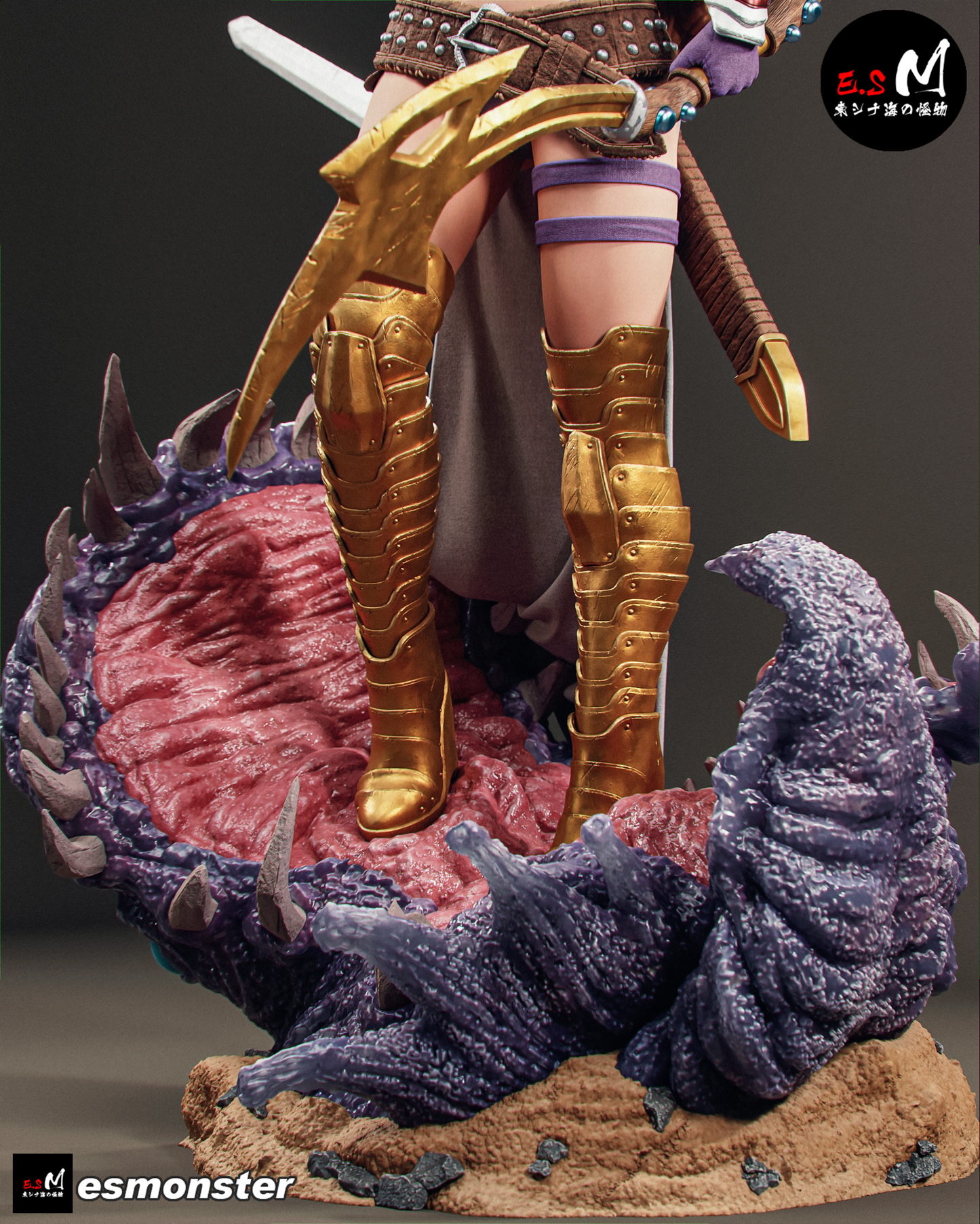 Viking Warrior Angela Fantasy Unpainted Resin Garage Model Kit (1/6-1/12)