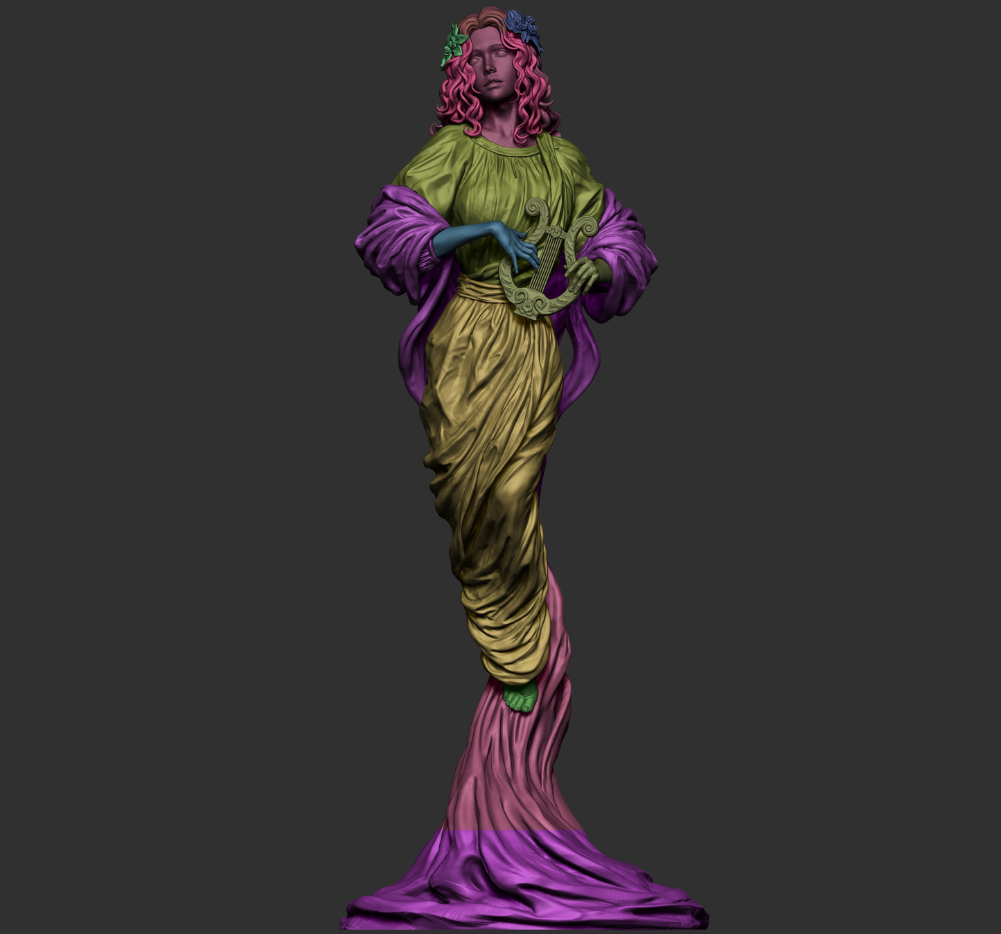 The Muse resin kit – Unpainted 3D Printed Model kit