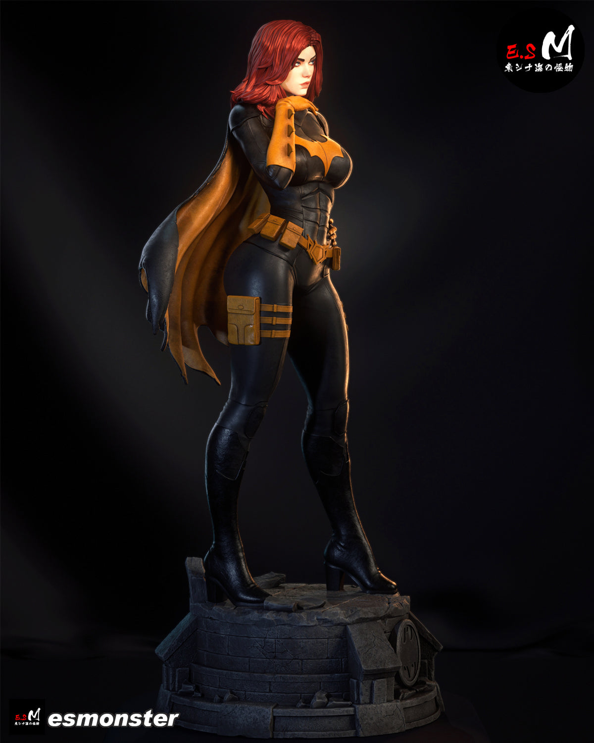 Batgirl City Style DC Unpainted Resin Garage Kit (1/6-1/12)