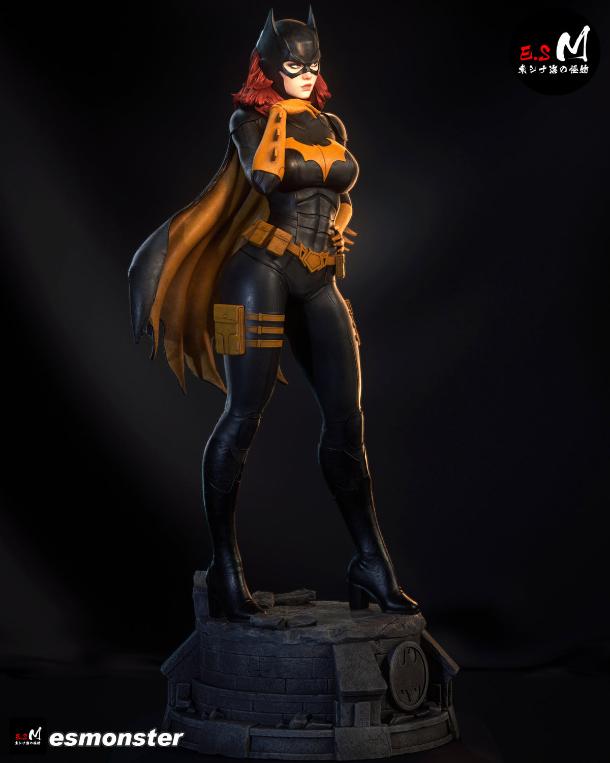 Batgirl City Style DC Unpainted Resin Garage Kit (1/6-1/12)