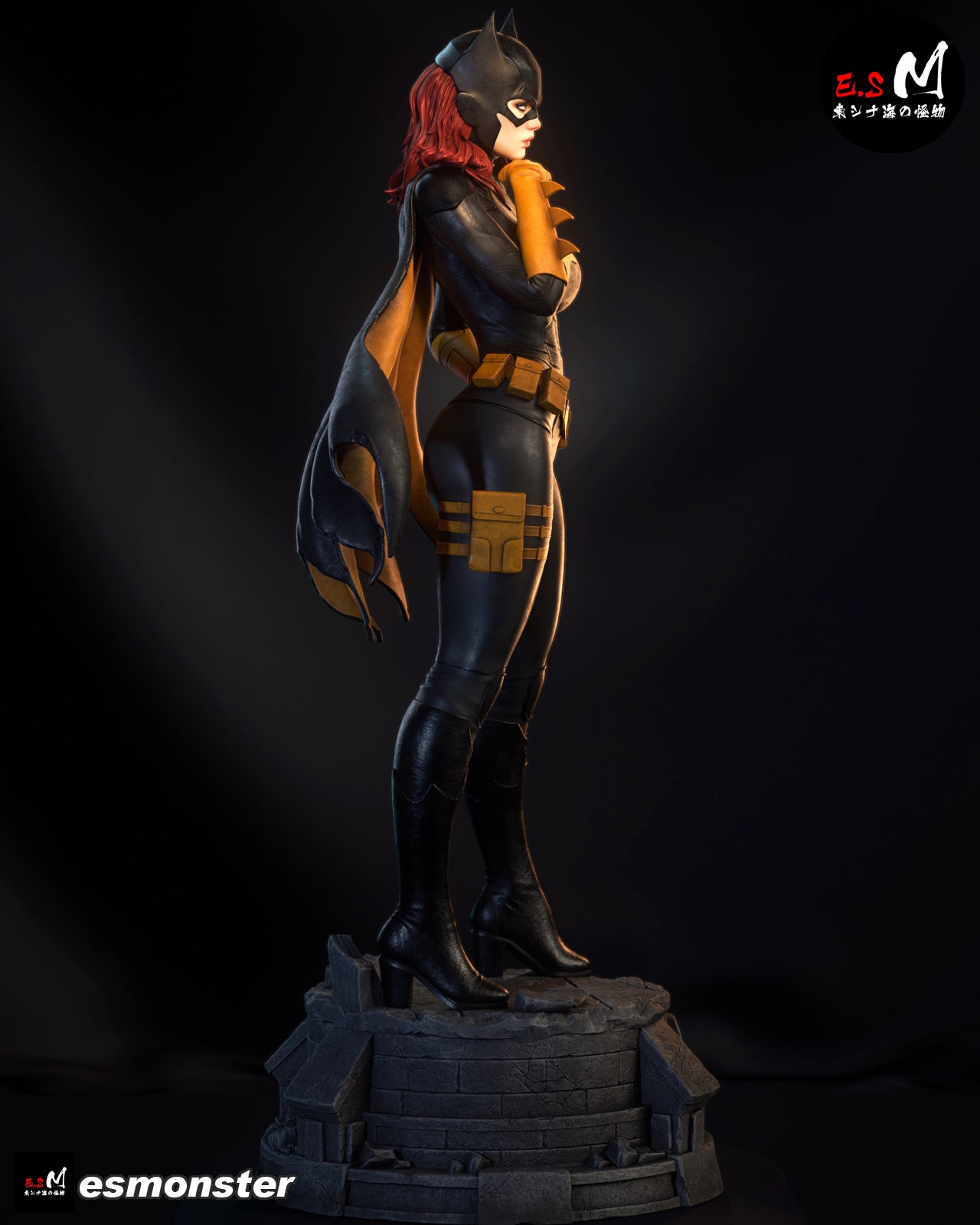 Batgirl City Style DC Unpainted Resin Garage Kit (1/6-1/12)