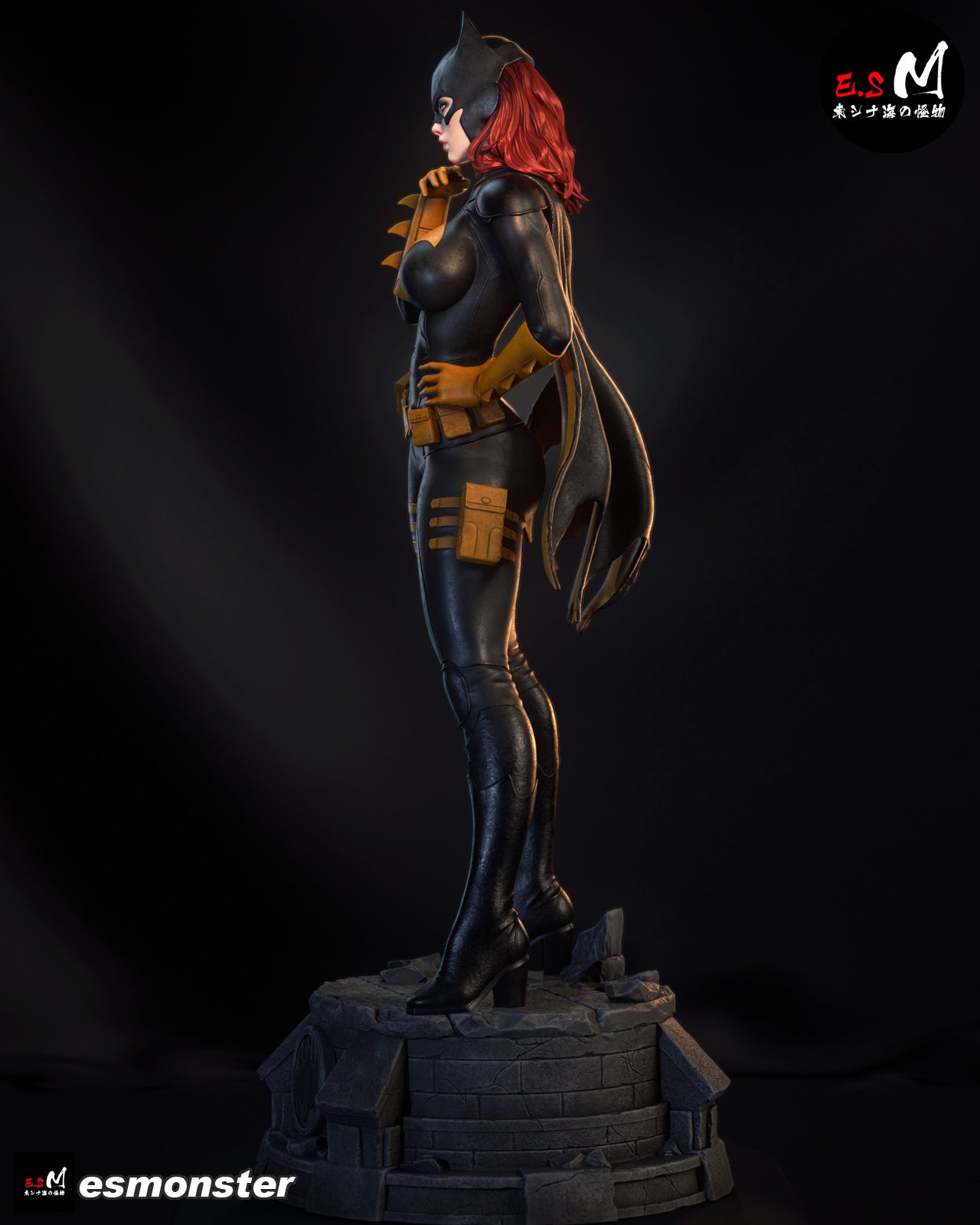 Batgirl City Style DC Unpainted Resin Garage Kit (1/6-1/12)