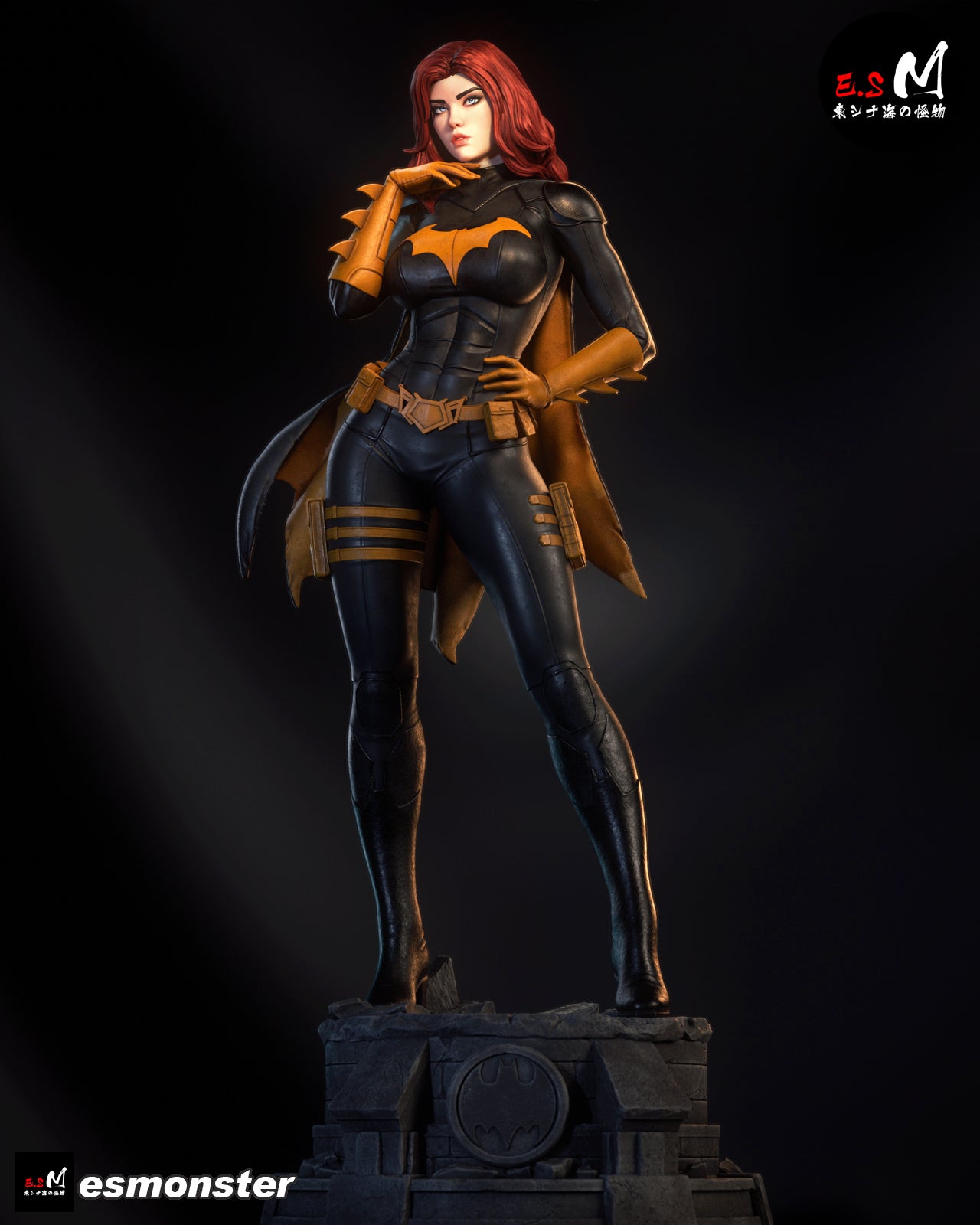 Batgirl City Style DC Unpainted Resin Garage Kit (1/6-1/12)