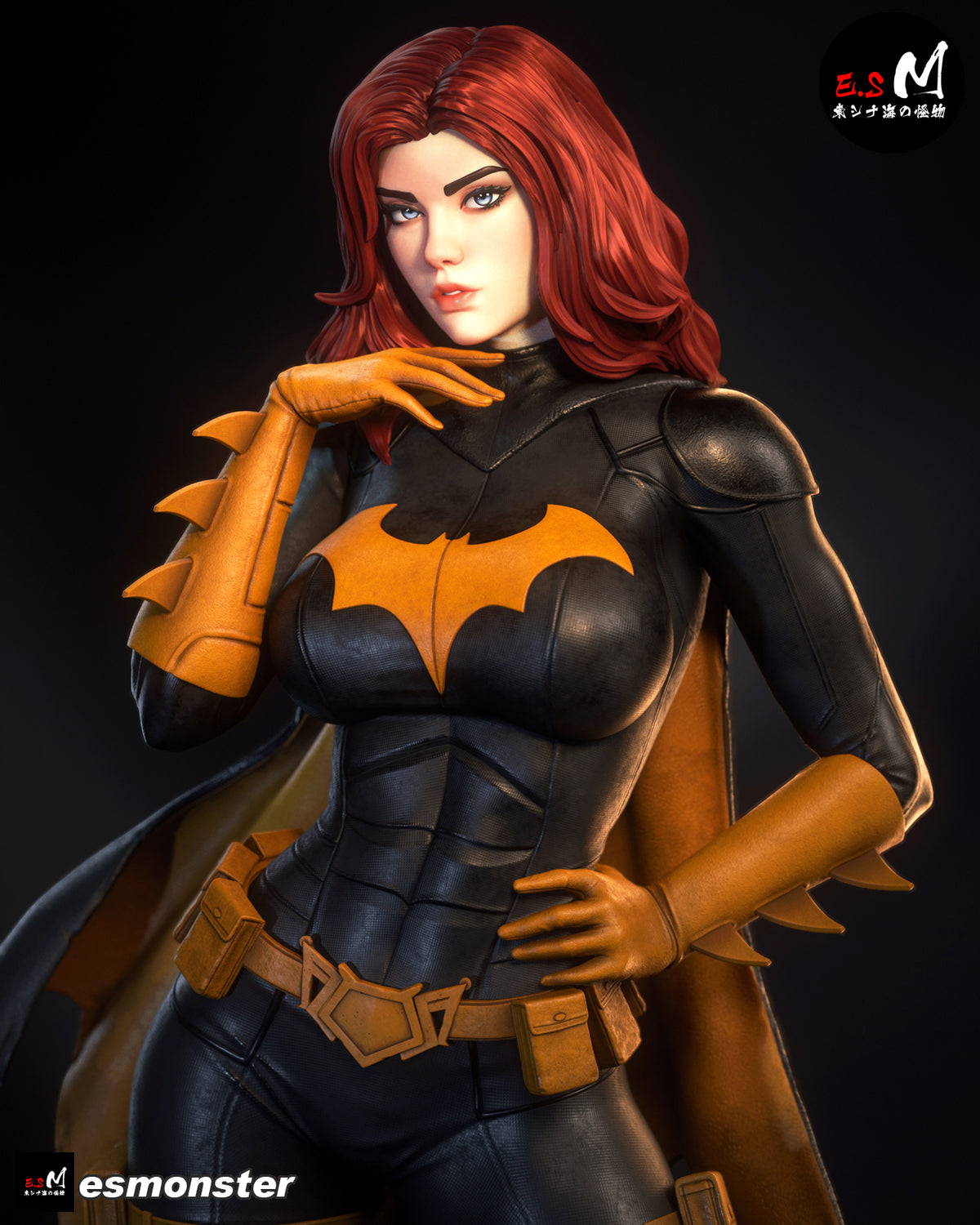 Batgirl City Style DC Unpainted Resin Garage Kit (1/6-1/12)