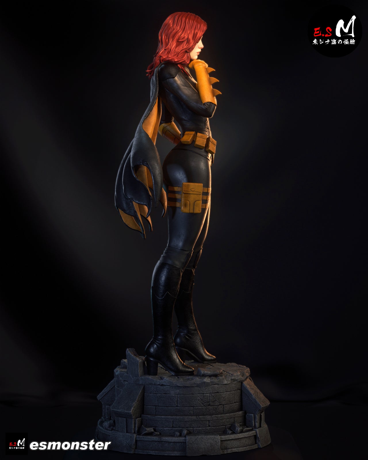 Batgirl City Style DC Unpainted Resin Garage Kit (1/6-1/12)