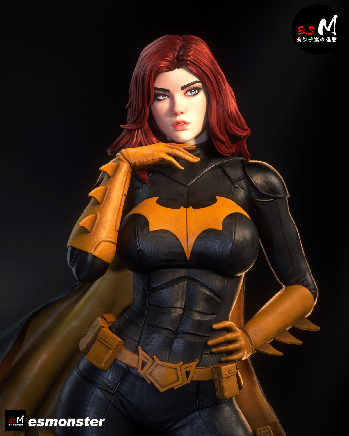 Batgirl City Style DC Unpainted Resin Garage Kit (1/6-1/12)
