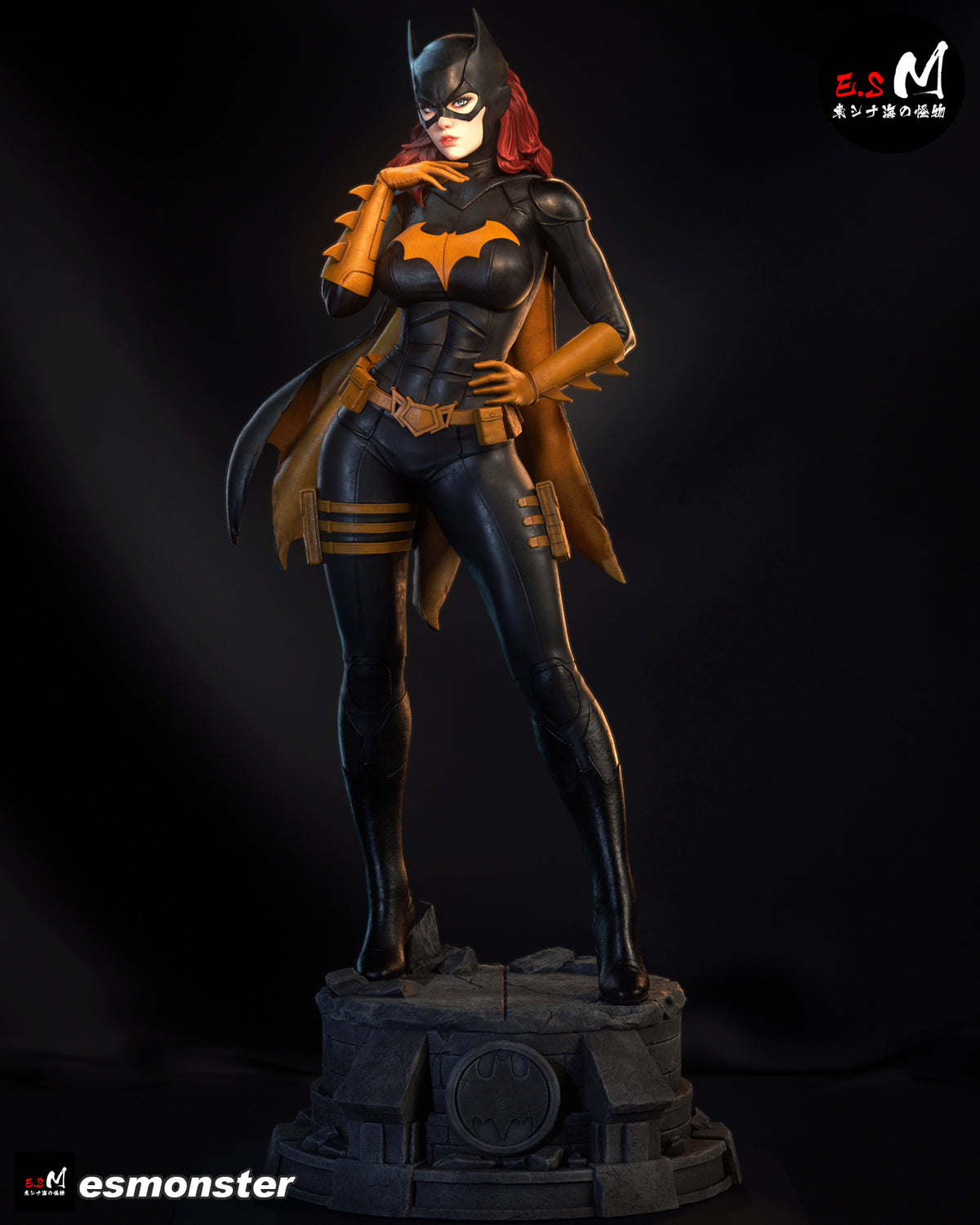 Batgirl City Style DC Unpainted Resin Garage Kit (1/6-1/12)
