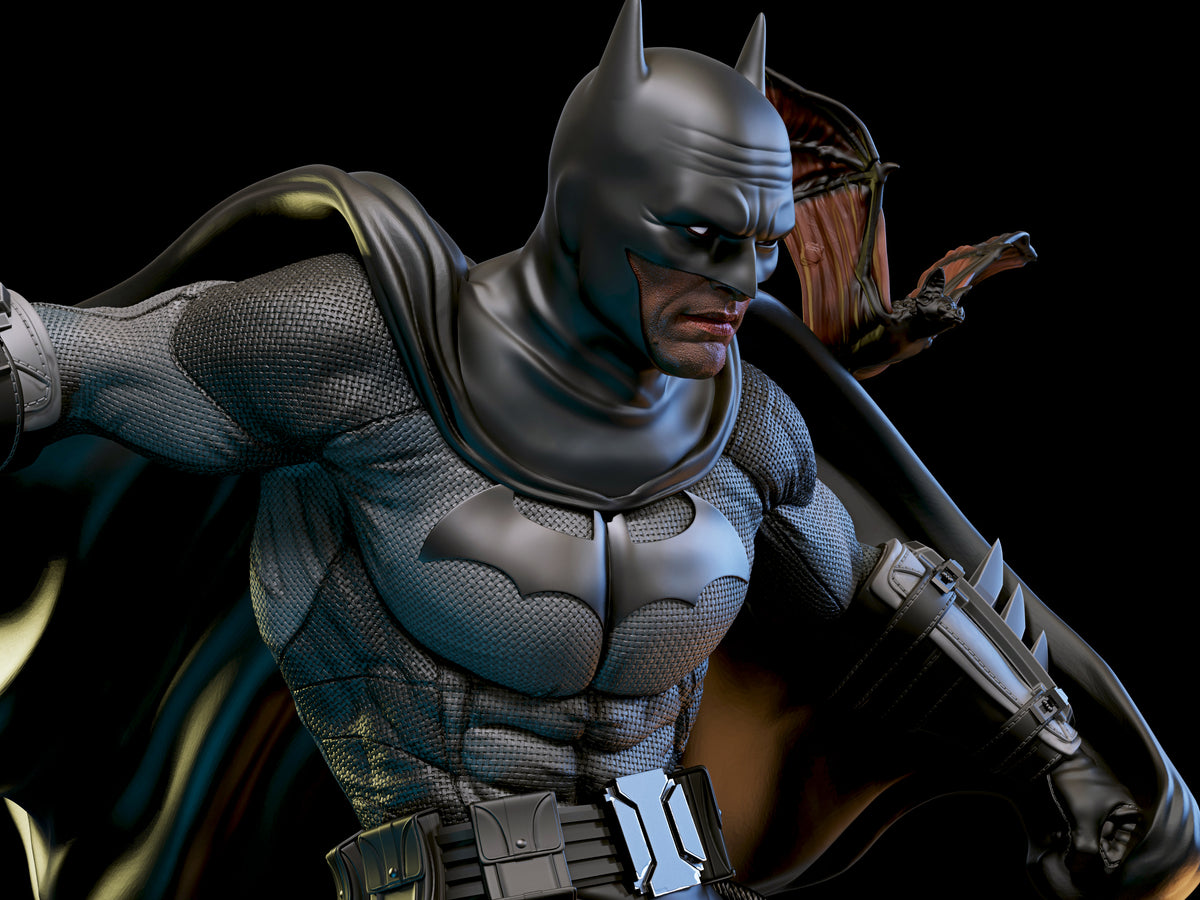 Batman Dive Style DC Unpainted Resin Garage Kit (1/6-1/12)