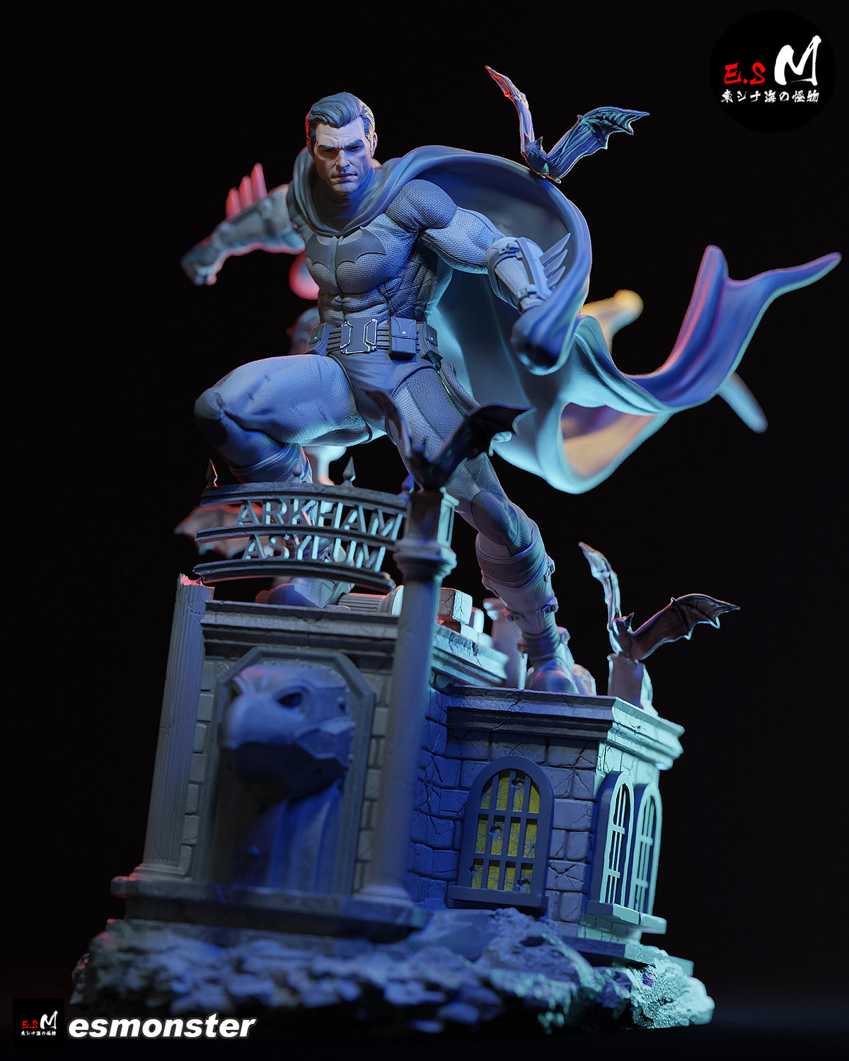 Batman Dive Style DC Unpainted Resin Garage Kit (1/6-1/12)
