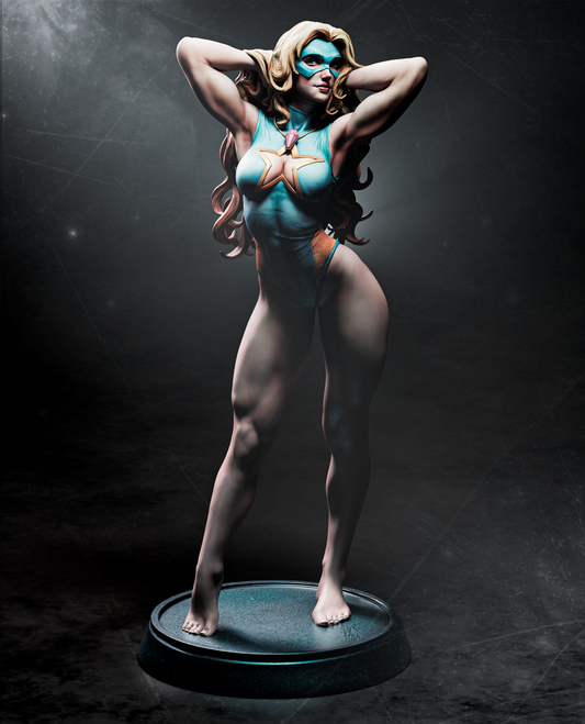 Blonde Blazer – Unpainted 3D Printed Model Kit