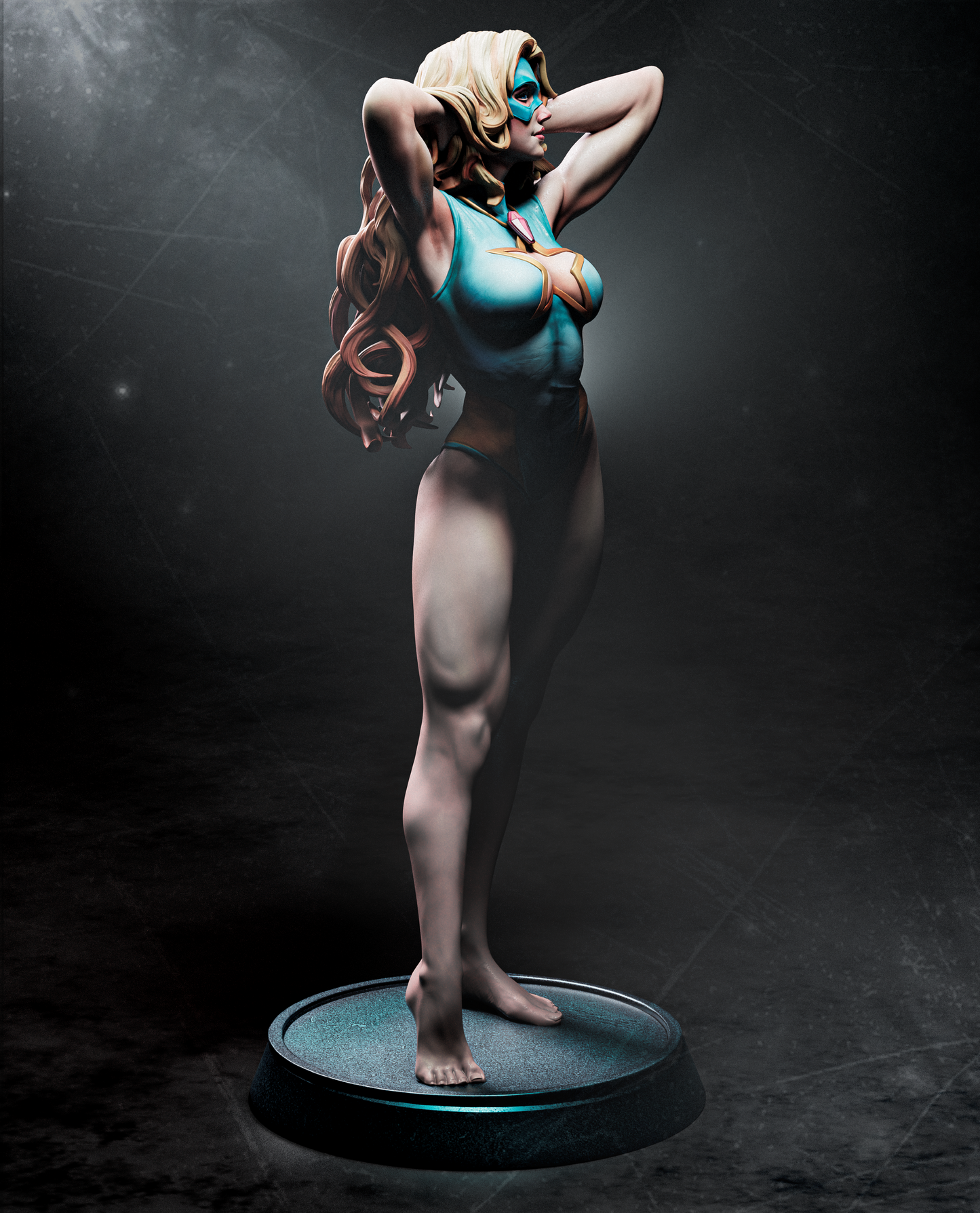 Blonde Blazer – Unpainted 3D Printed Model Kit