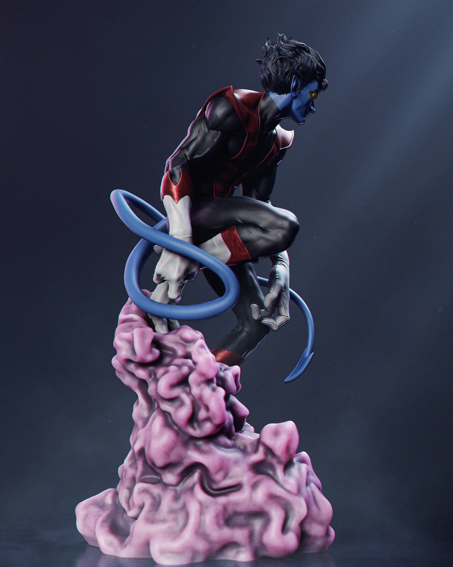 Nightcrawler style Warp Trickster Hero resin kit – Unpainted 3D Printed Model kit