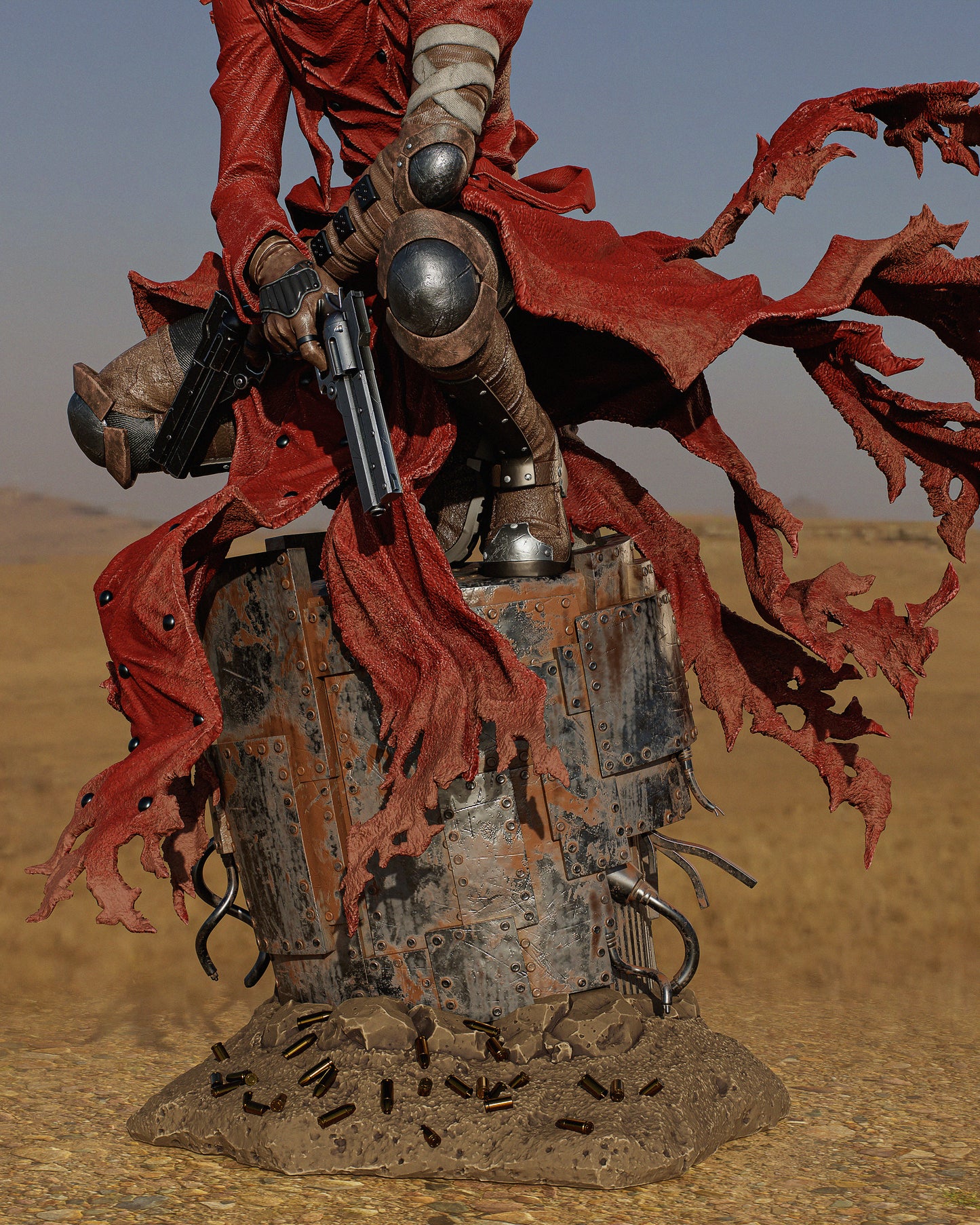 Vash Humanoid Typhoon resin kit – Unpainted 3D Printed Model kit