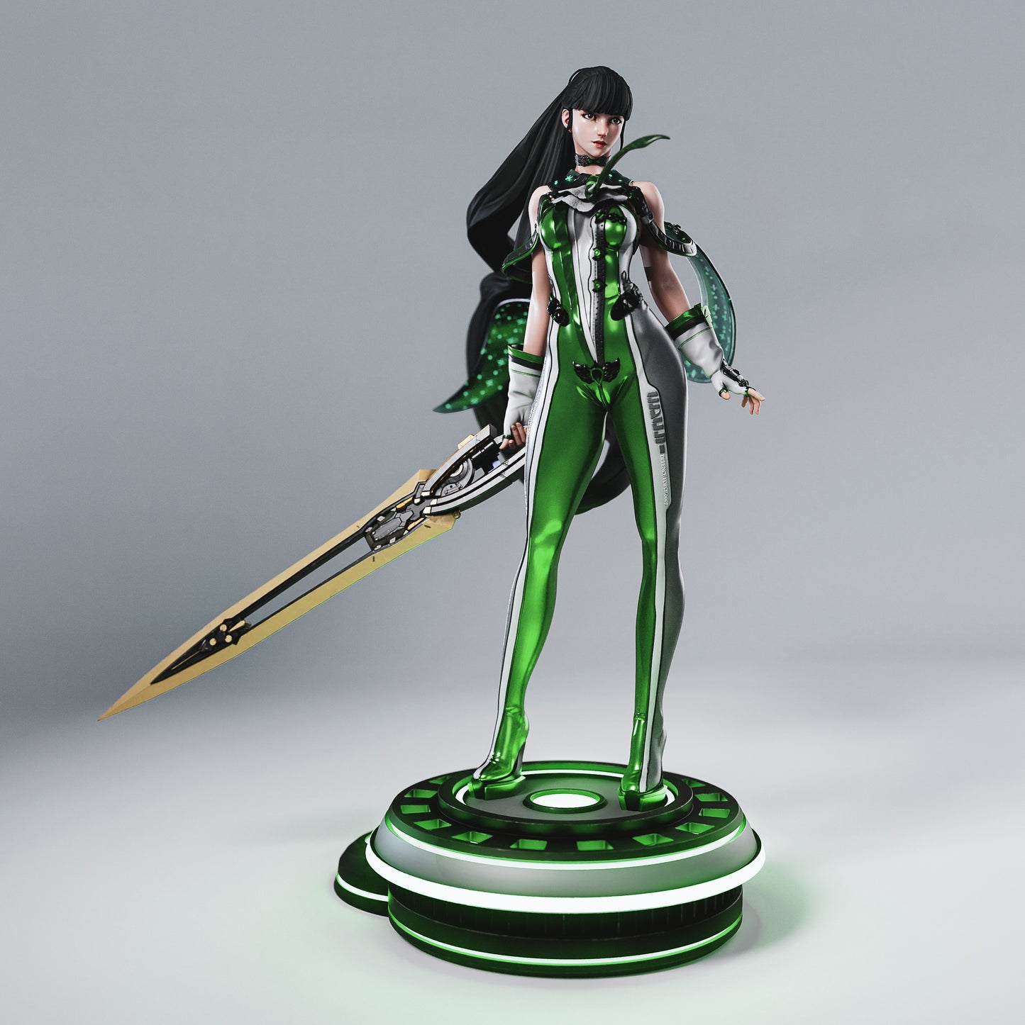 Eve Stellar Blade style resin kit – Unpainted 3D Printed Model kit
