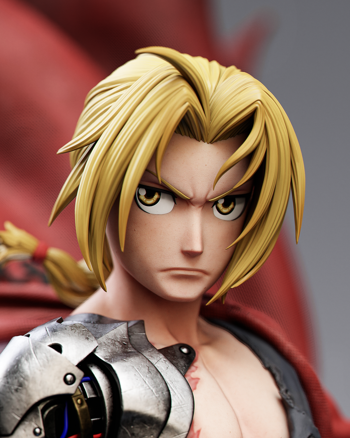 Edward Elric Style Fullmetal Alchemist Unpainted Resin Kit (1/6-1/12)