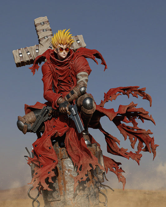 Vash Humanoid Typhoon resin kit – Unpainted 3D Printed Model kit