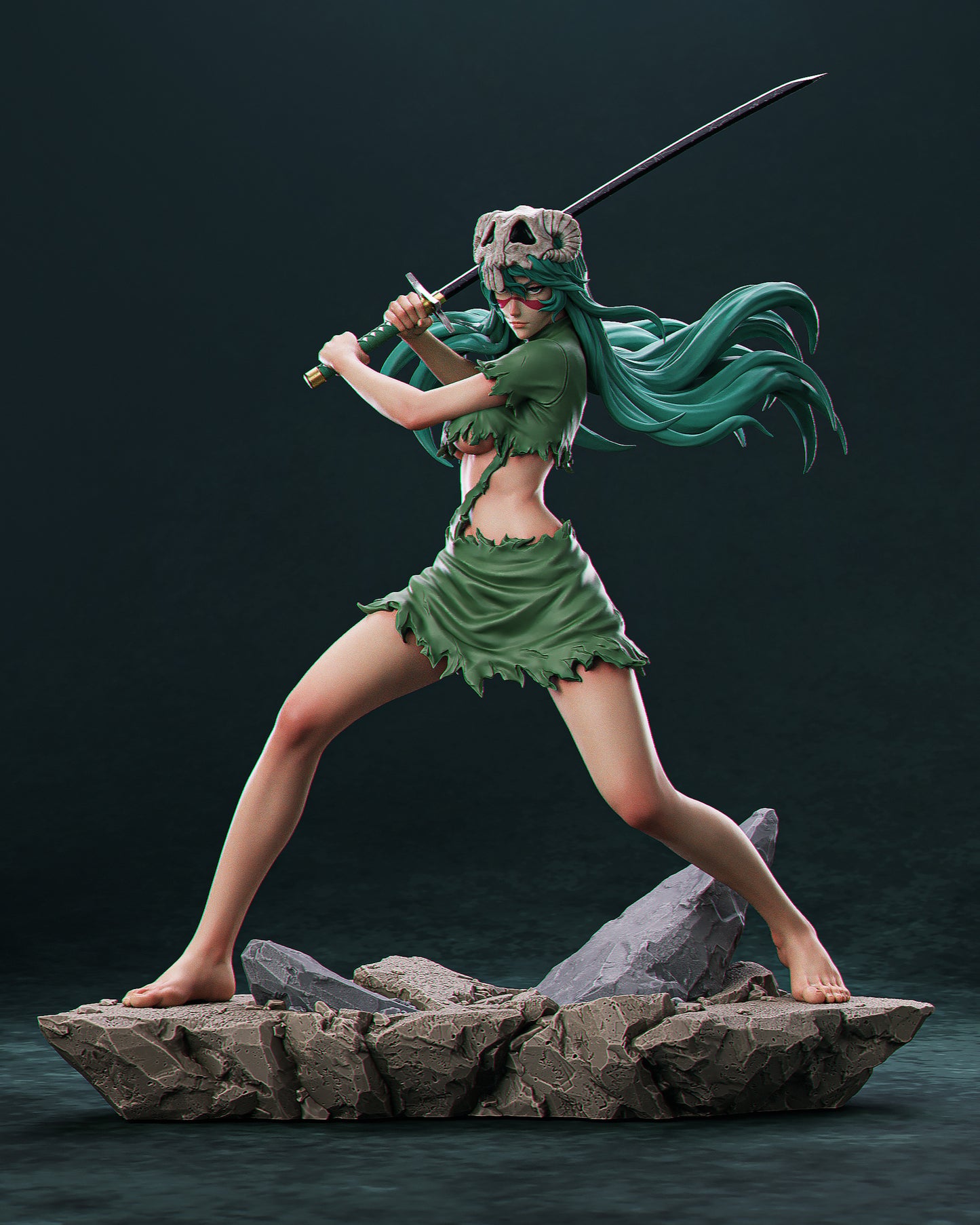 Nelliel resin kit – Unpainted 3D Printed Model kit