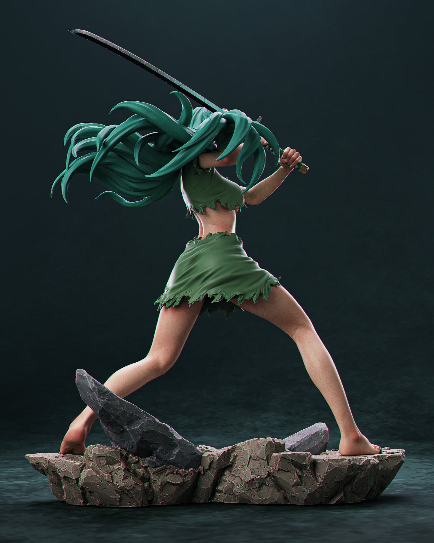 Nelliel resin kit – Unpainted 3D Printed Model kit