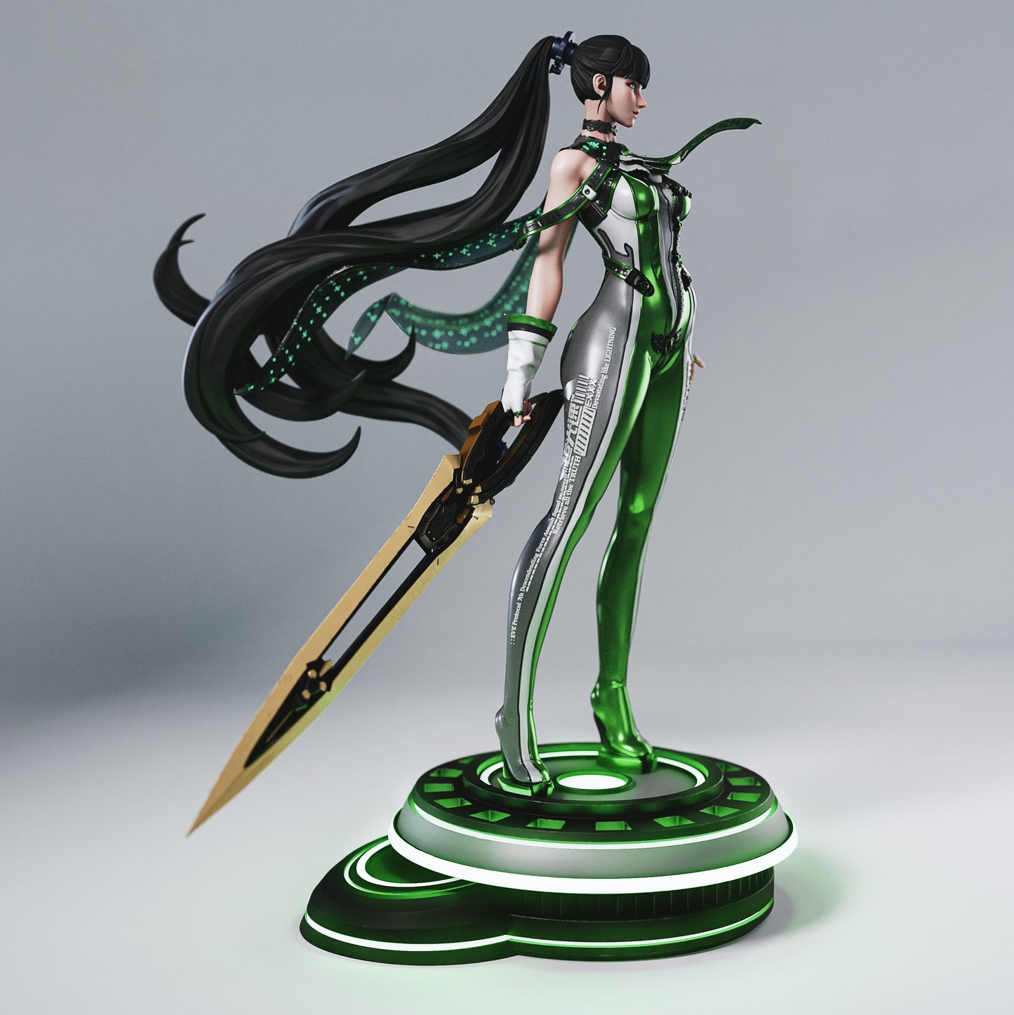 Eve Stellar Blade style resin kit – Unpainted 3D Printed Model kit