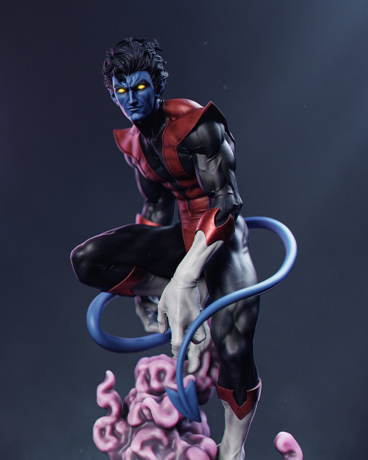 Nightcrawler style Warp Trickster Hero resin kit – Unpainted 3D Printed Model kit