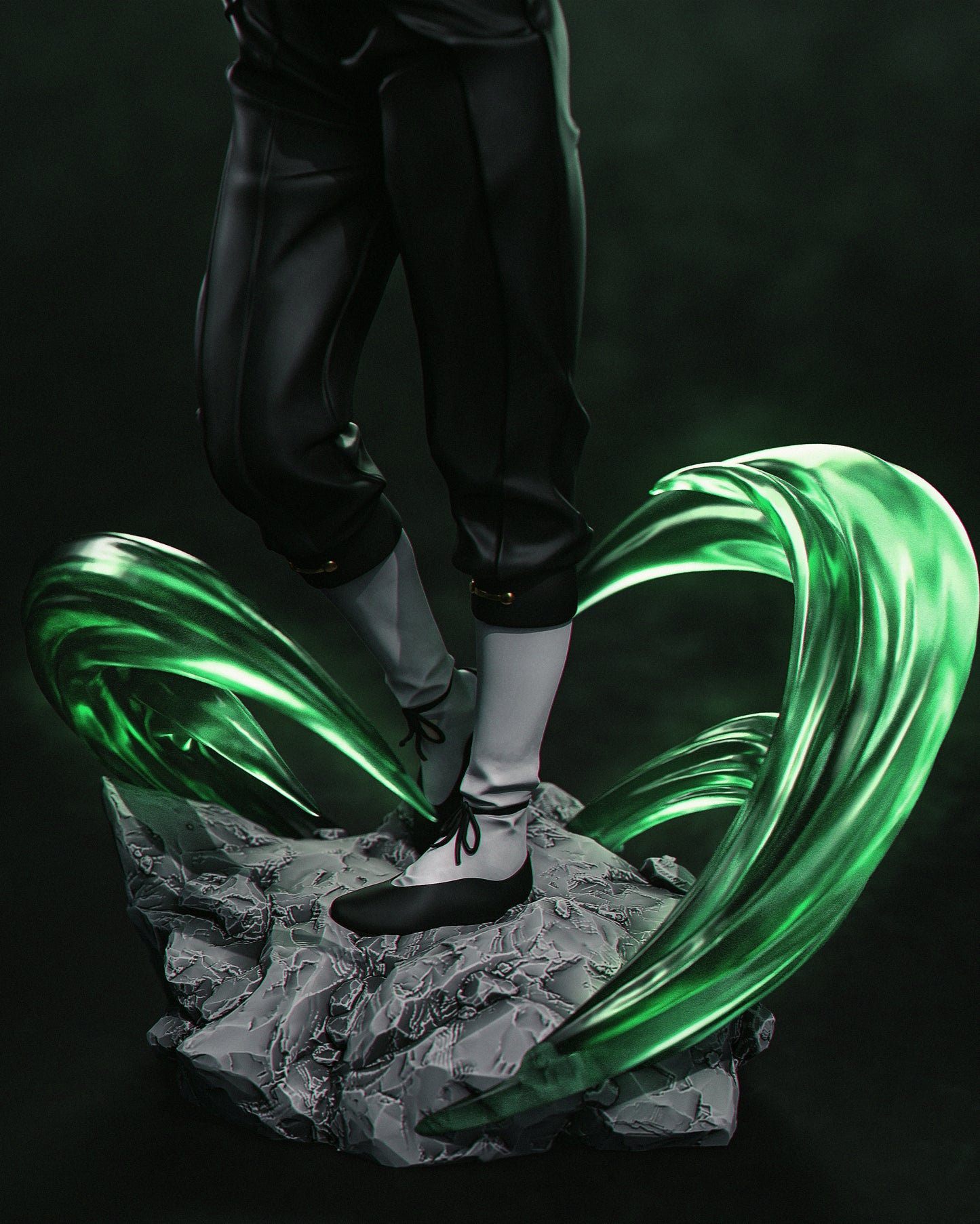 Soi Fon style Stealth Commander resin kit – Unpainted 3D Printed Model kit