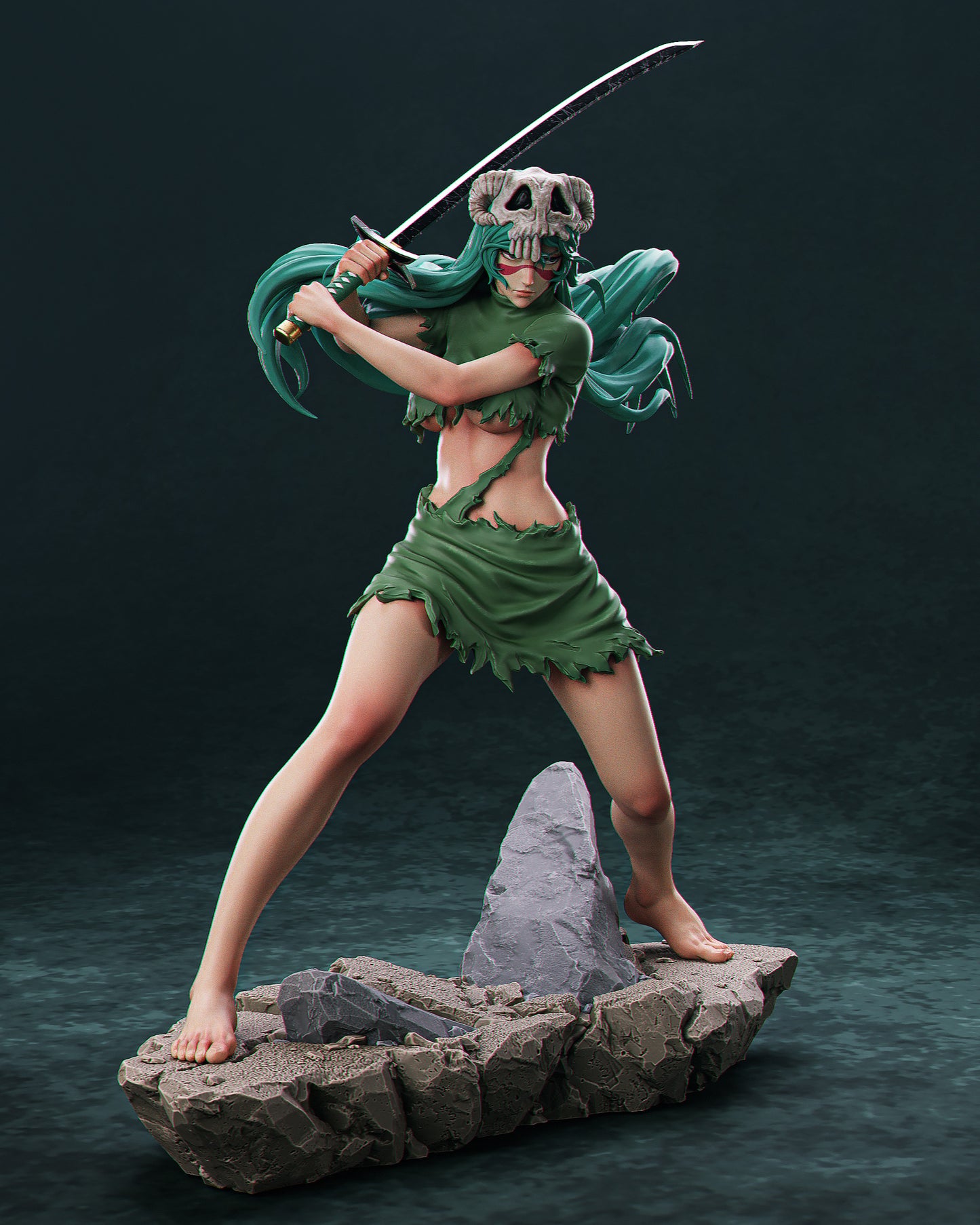 Nelliel resin kit – Unpainted 3D Printed Model kit