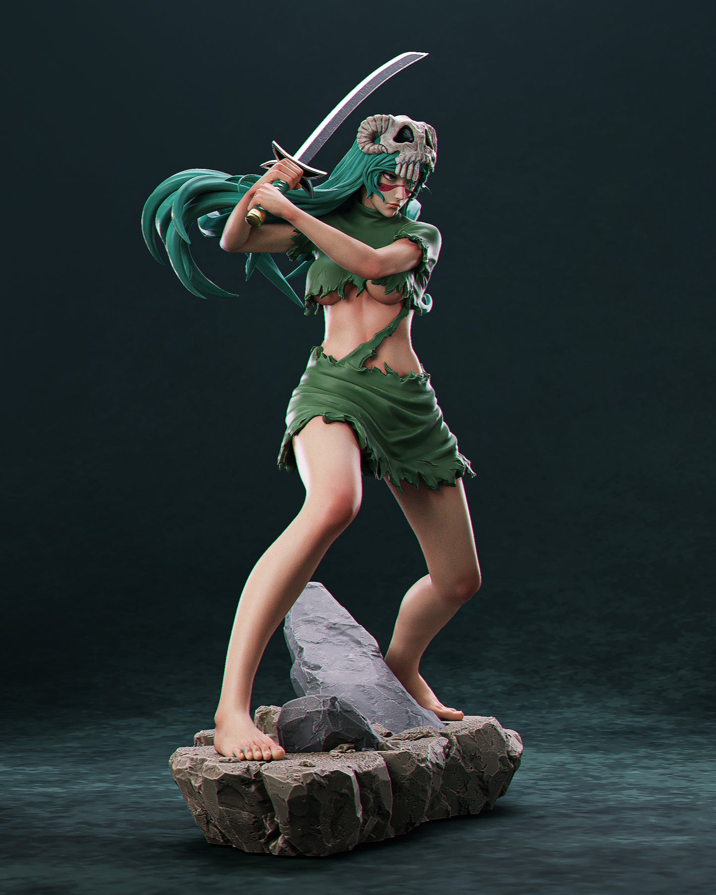Nelliel resin kit – Unpainted 3D Printed Model kit