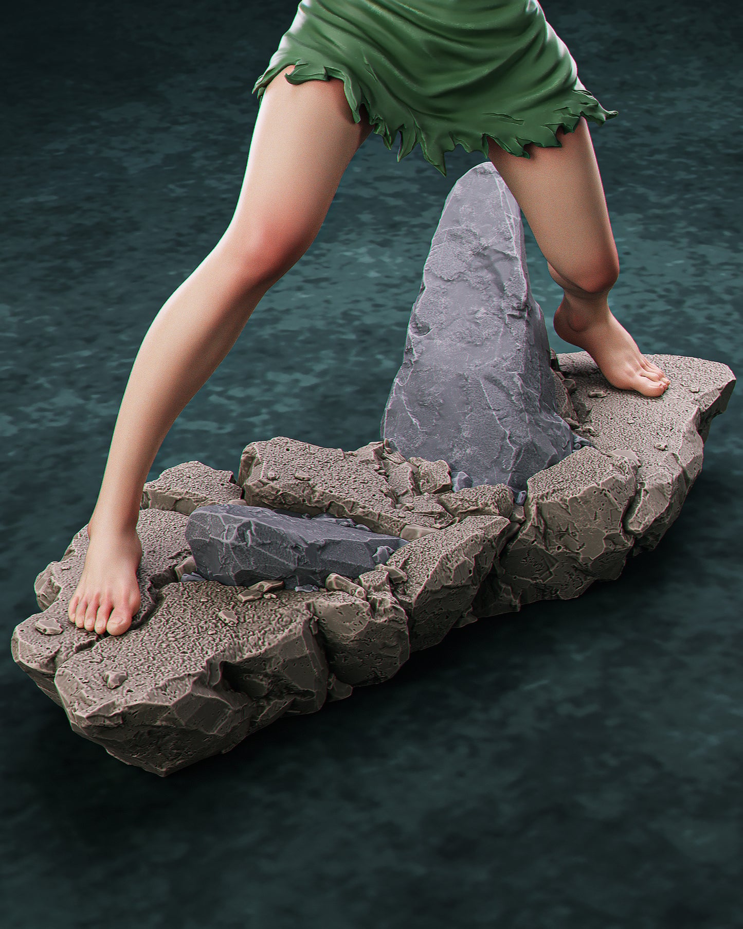 Nelliel resin kit – Unpainted 3D Printed Model kit