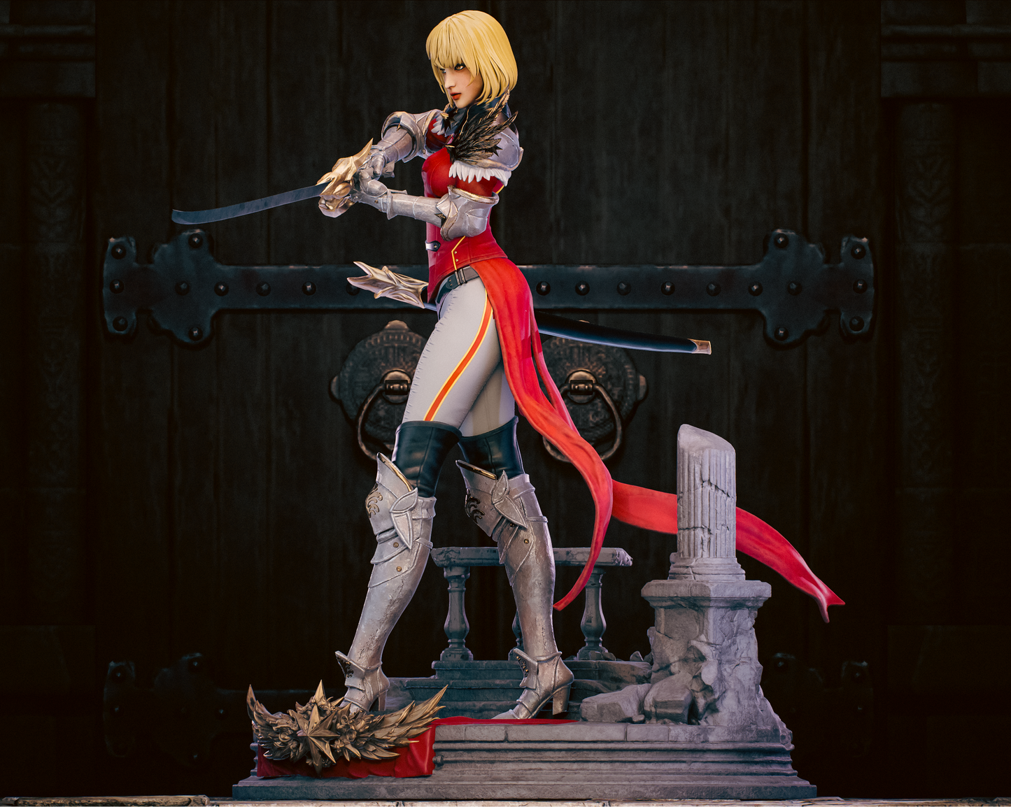 Cha Hae-In Style Solo Leveling Unpainted Resin Garage Kit (1/6-1/12)