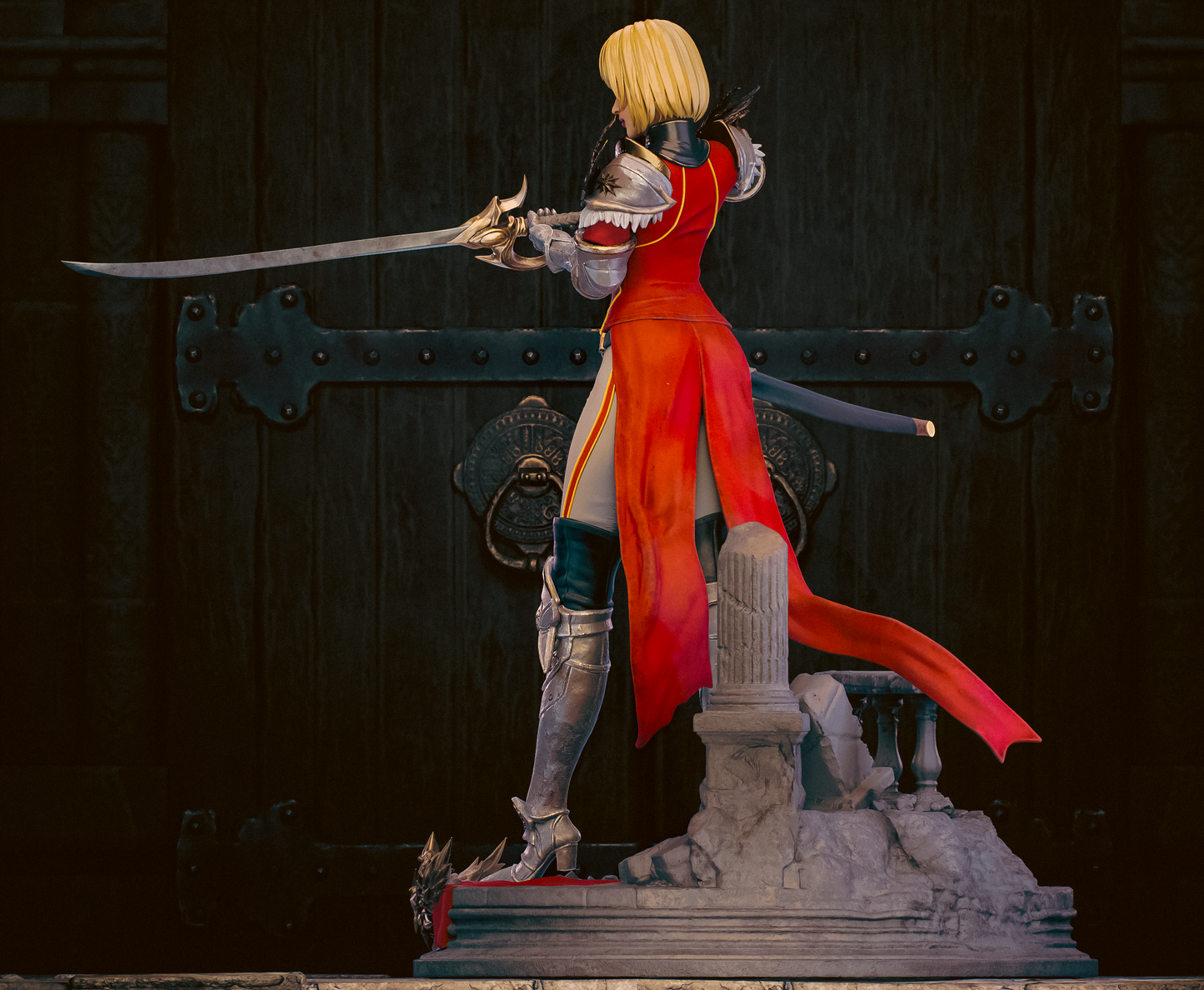 Cha Hae-In Style Solo Leveling Unpainted Resin Garage Kit (1/6-1/12)